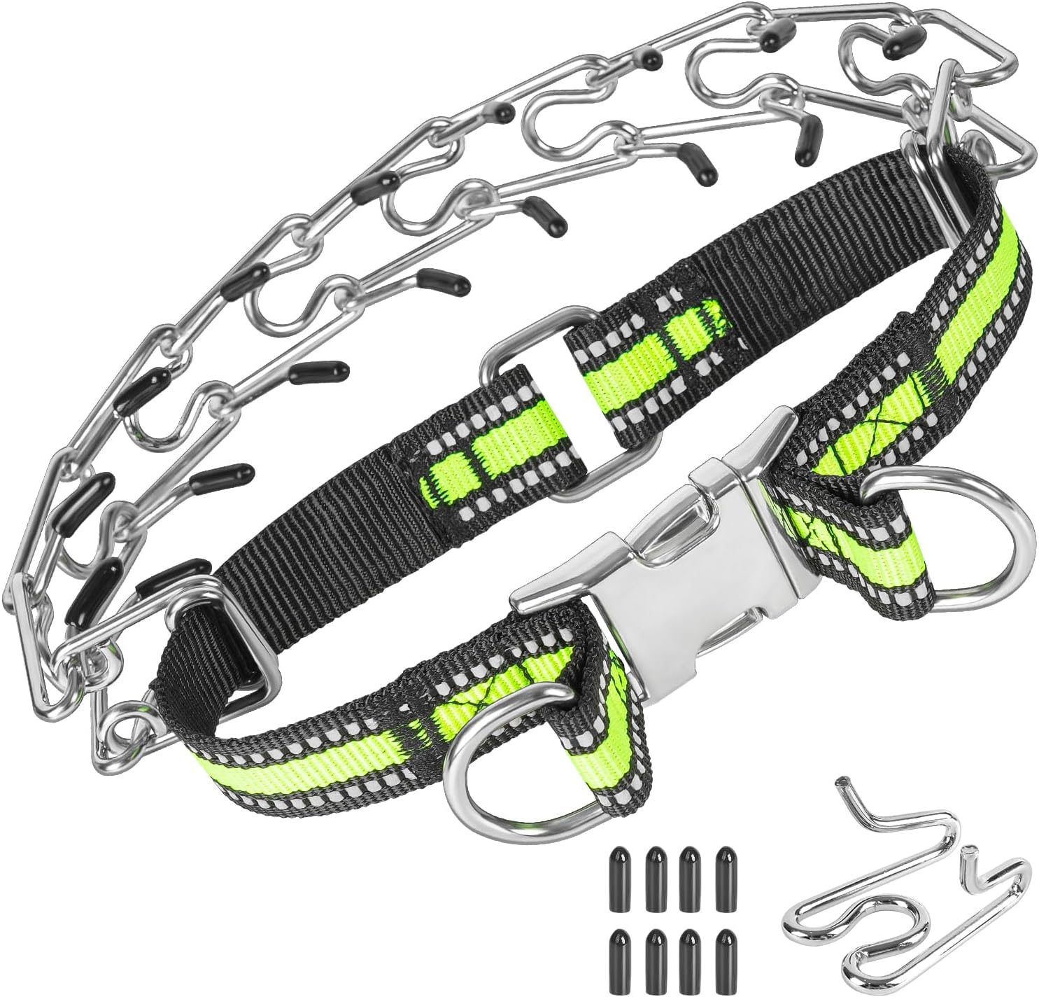 Tresbro Prong Training Collar for Dogs, Adjustable Dog