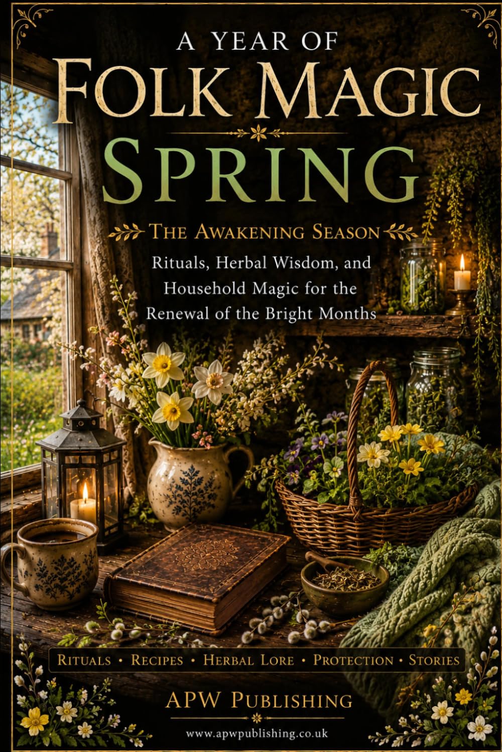 A Year of Folk Magic: Spring: Traditional Folk Wisdom for Spring Rituals, Protection, and Quiet Living