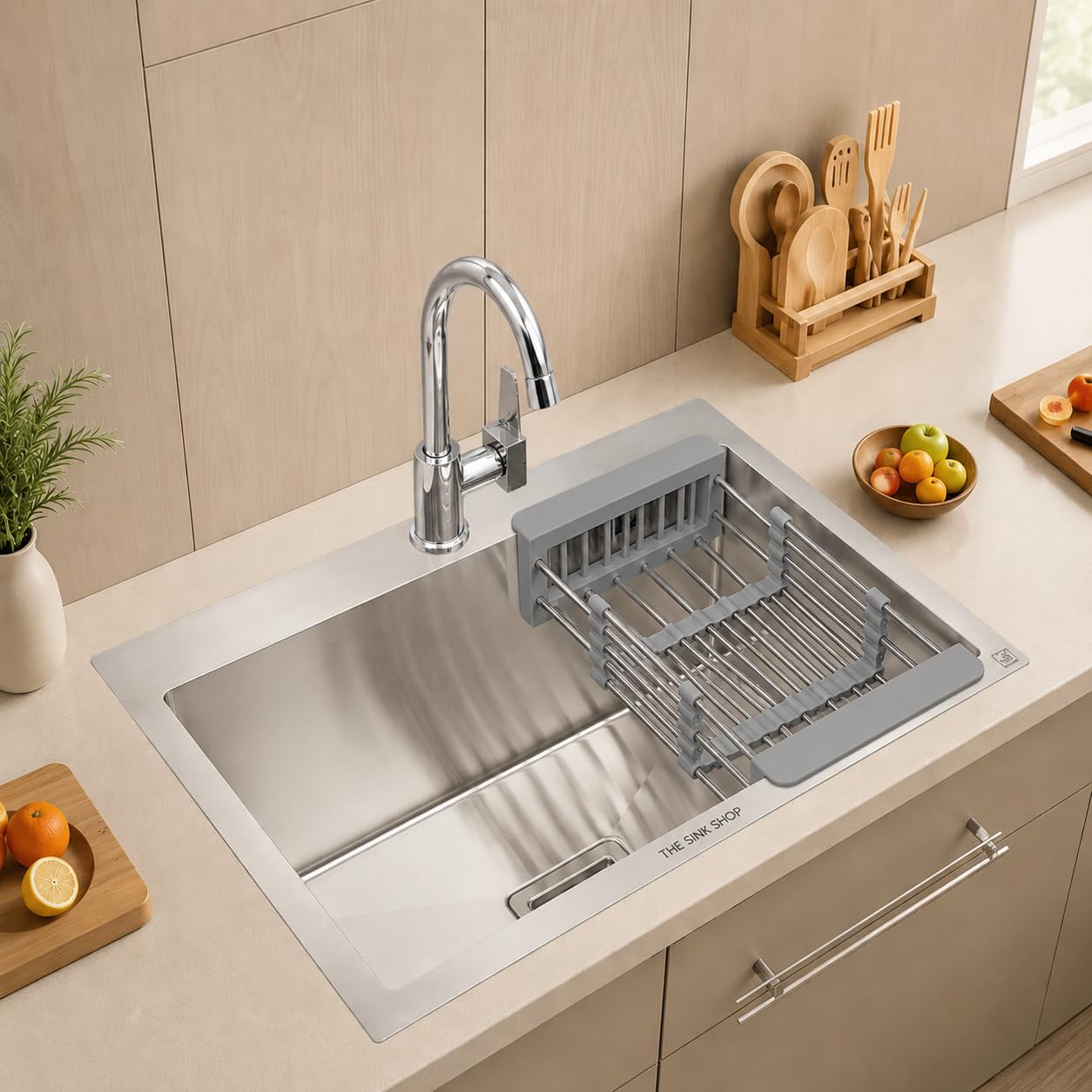 Stainless Steel Double Bowl Kitchen Sink - THE SINK SHOP -15