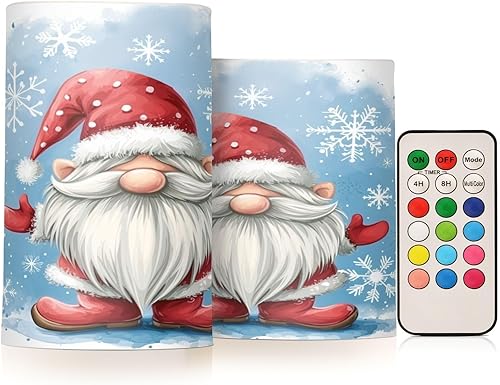 Vista 211 de Velas parpadeantes sin llama, velas LED moradas de mariposa lavanda con temporizador remoto, juego de 2 velas a pilas para San Valentín, boda