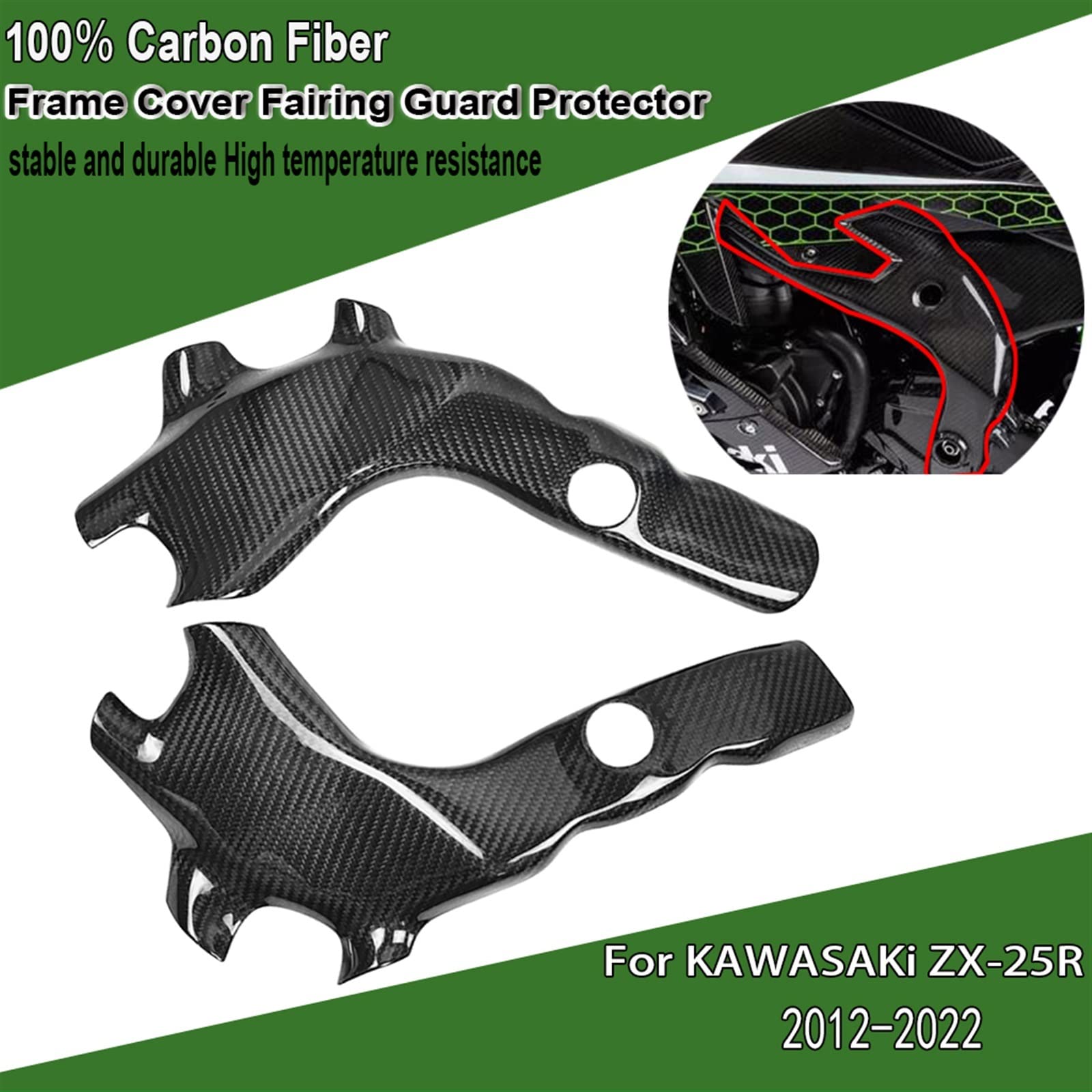Amazon.com: AHANXI Powersportster Fairing Kits For Kawasaki ZX25R