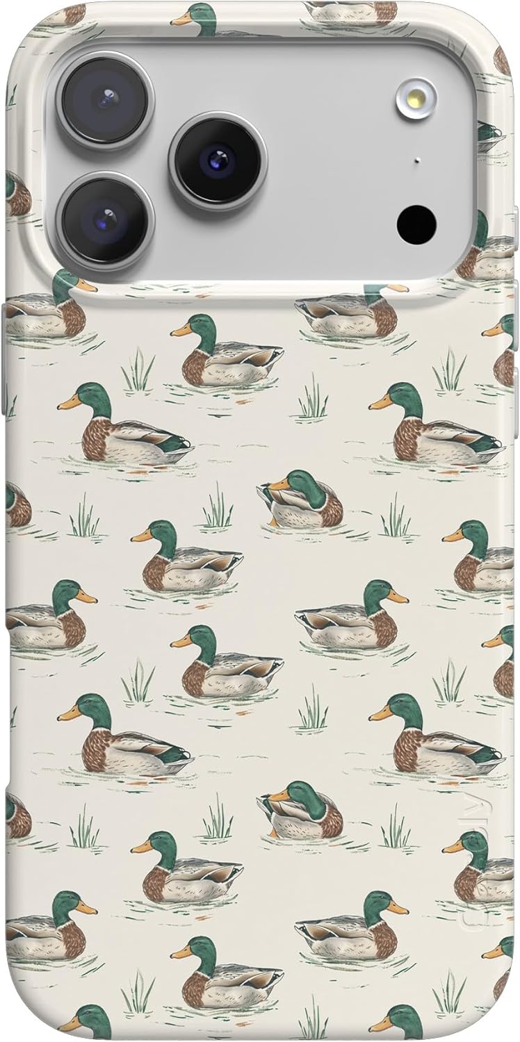 Casely iPhone 17 Pro Case | The Boyfriend Collection | Mallard & Co. | Compatible with MagSafe | Classic Ultra Slim Design