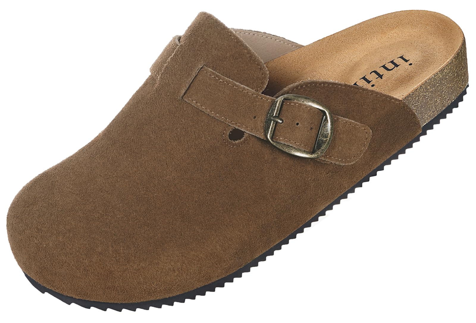 Sabot Donna Ciabatte Uomo Chiuse con Comodo Pantofole in Pelle Scarpe da Giardino Traspirante Sandali Ciabatta 36-46