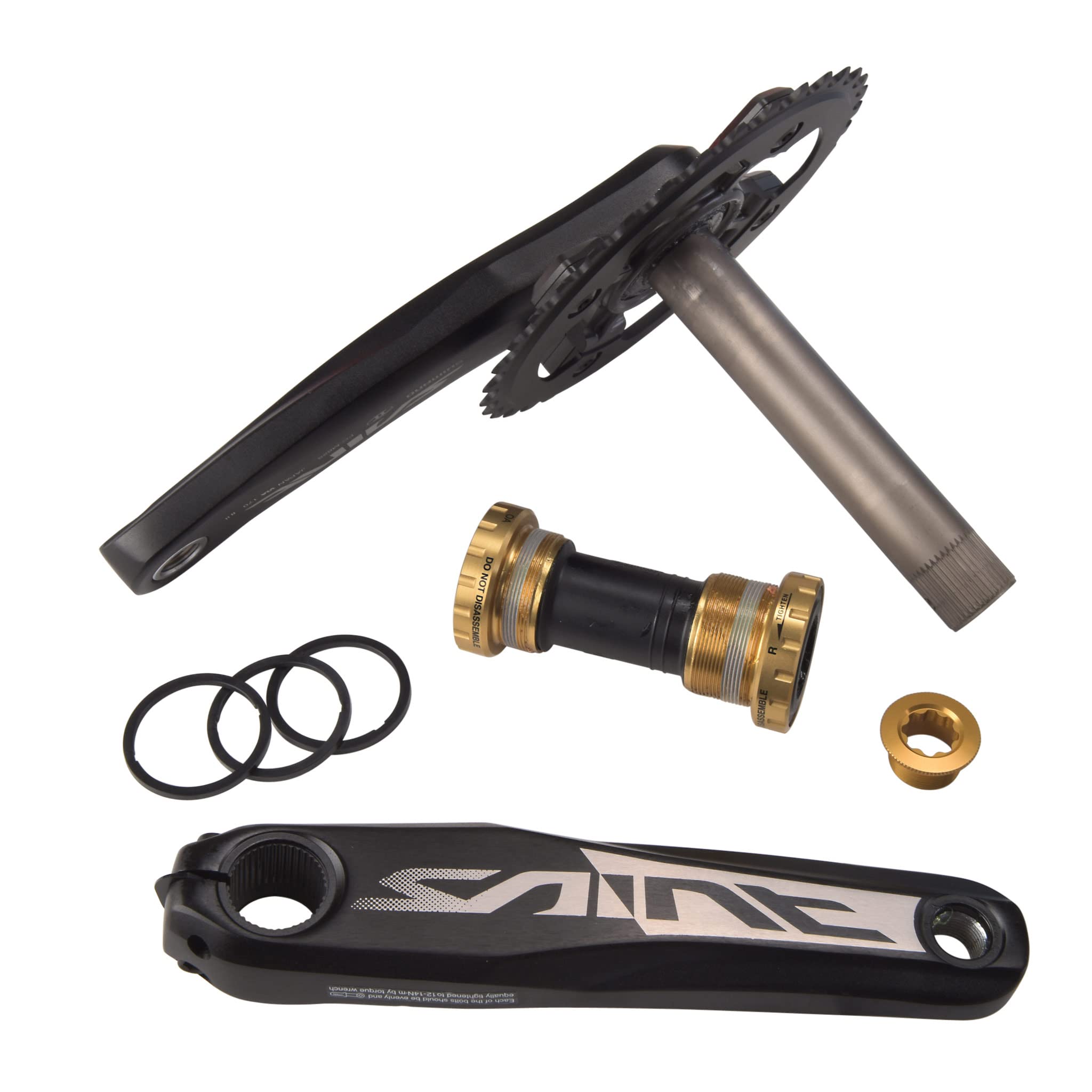 Amazon.com : SHIMANO Chainset 10-velocità, FC-M825 36d 170 mm