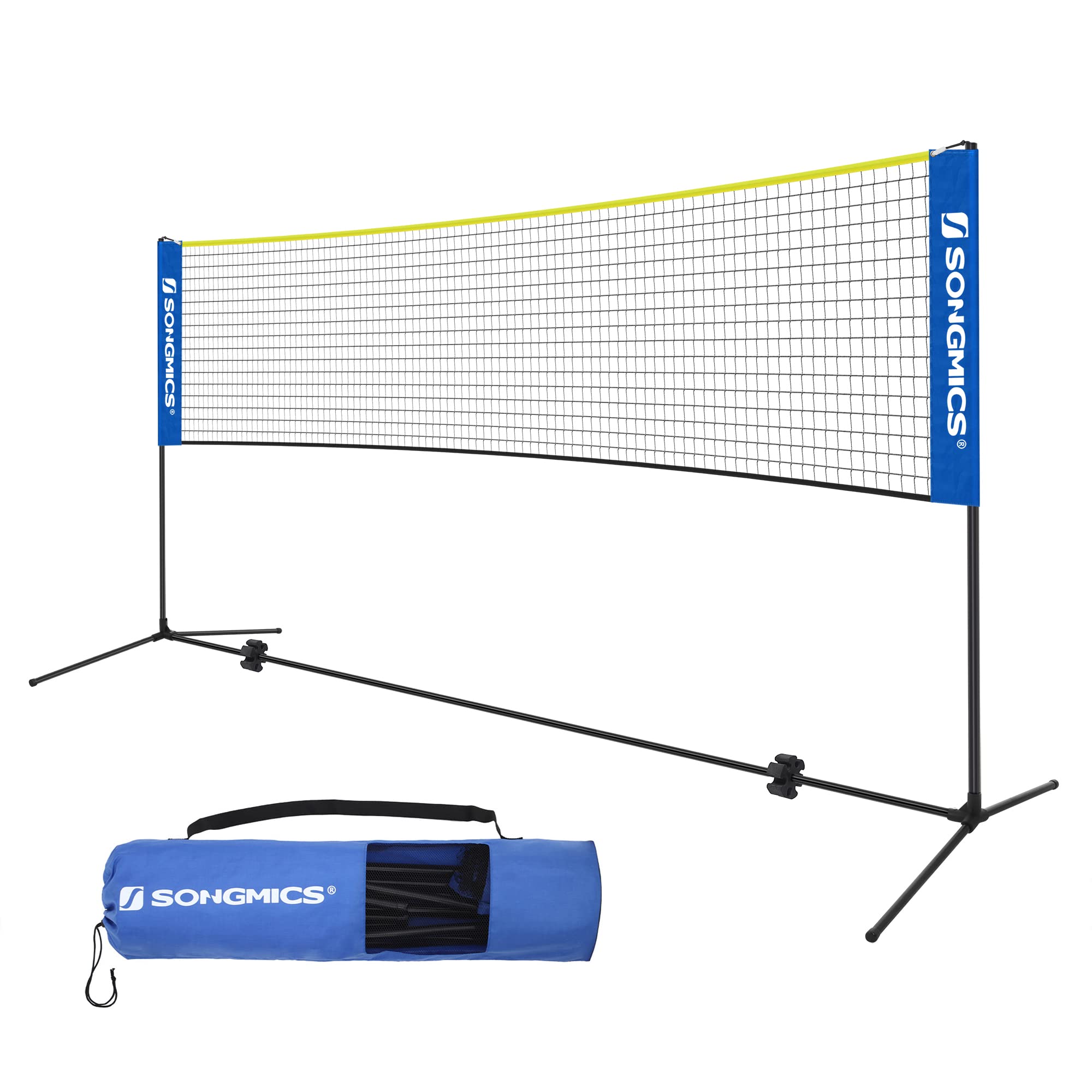 Buy SONGMICS 5 m Badminton Tennis Net, Height Adjustable Badminton