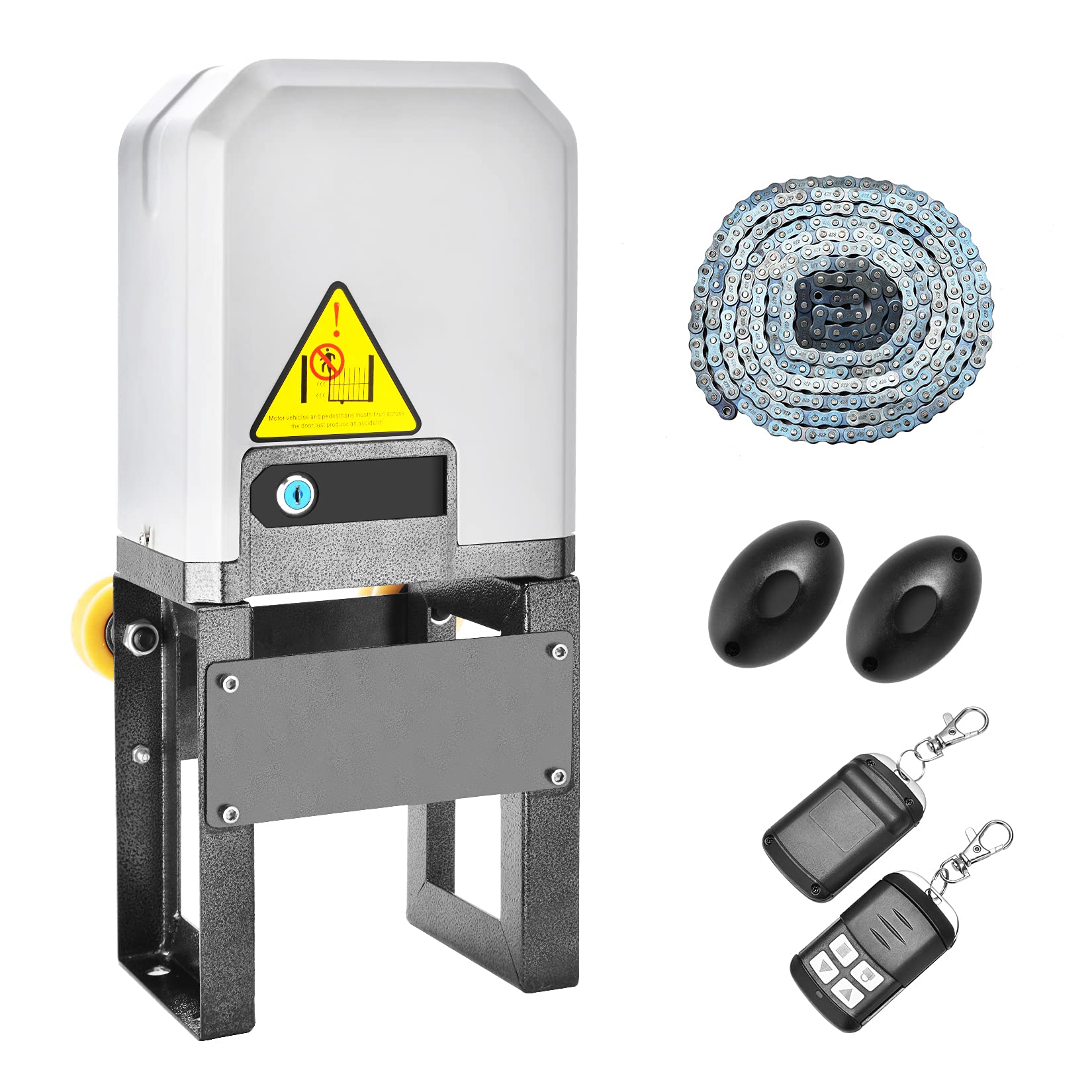 Buy JIELI JY7 Chain Driven Sliding Gate Opener with Remote Complete kit