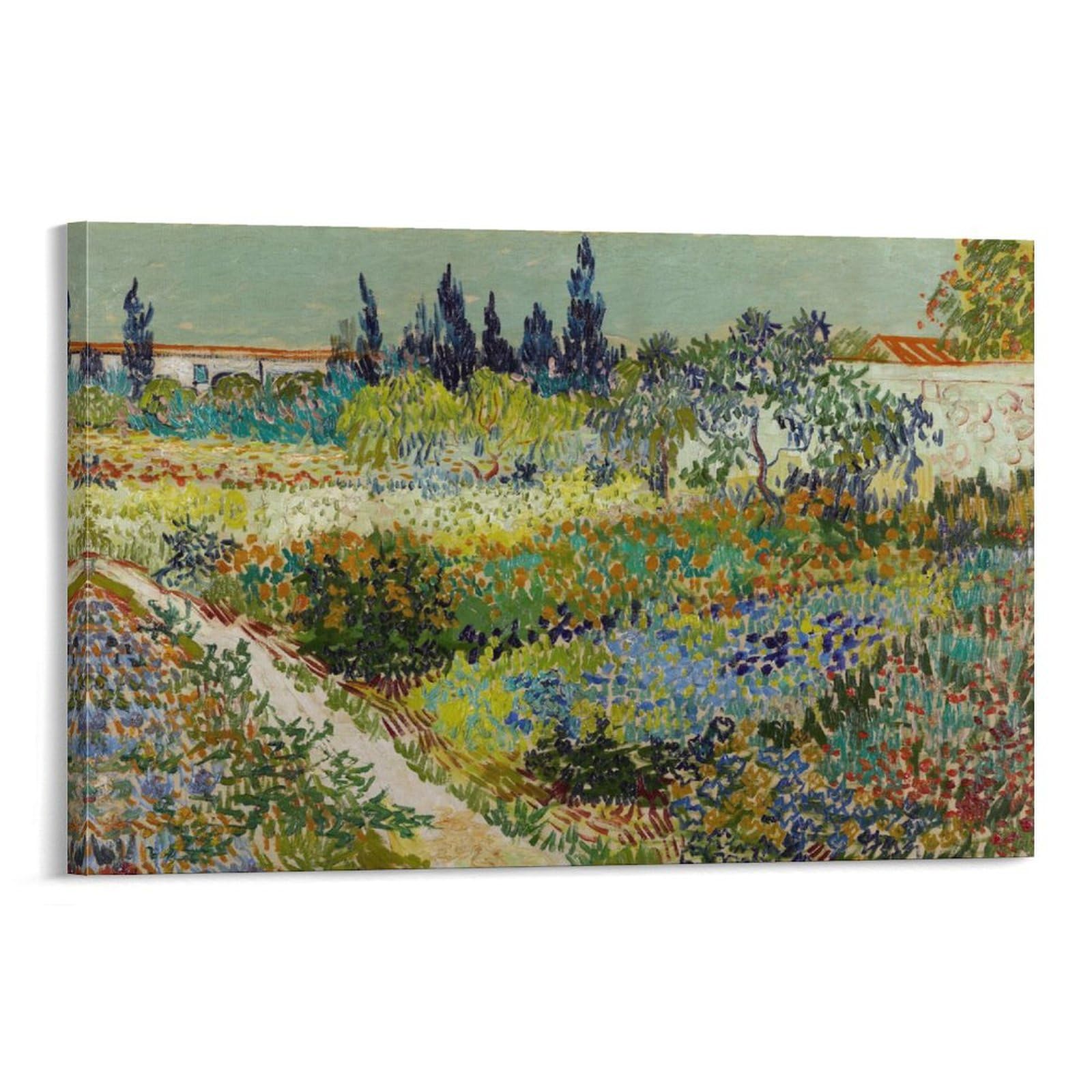 ヴィンセント・ファン・ゴッホ 『花咲く庭と小道』 artwine.tokyo