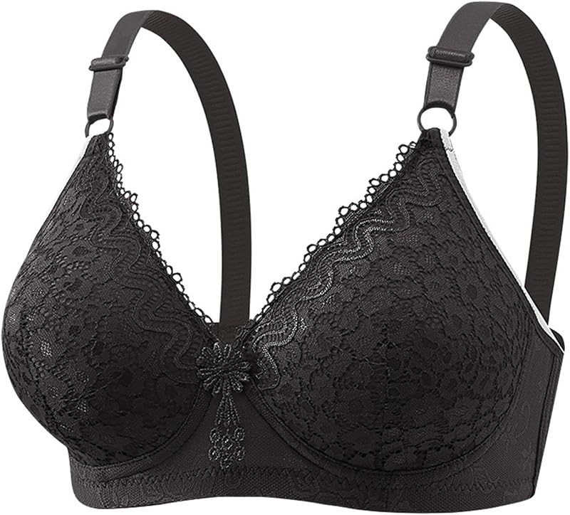 Womens No Underwire Bras Plus Size Comfort Soft Bras Supportive Bralettes Cute Strong Support Sports Bras