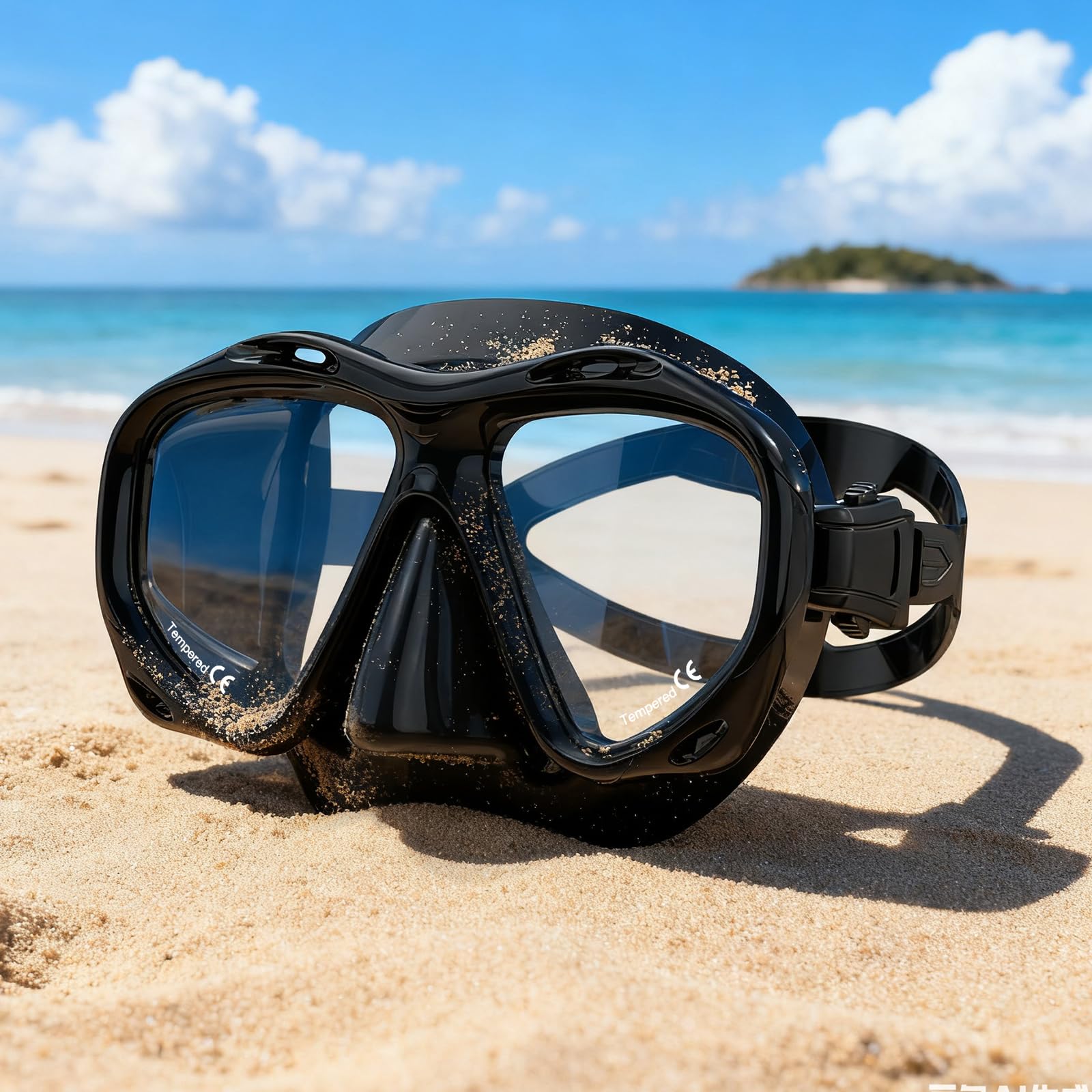Máscara de buceo para adultos, máscara de buceo antivaho, gafas de buceo