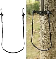 ZIVOXIA Climbing Stick Aider for Hunting - Lightweight Daisy Chain Single Step, Hand-Braided 800lb Rope Ladder Tree Stand