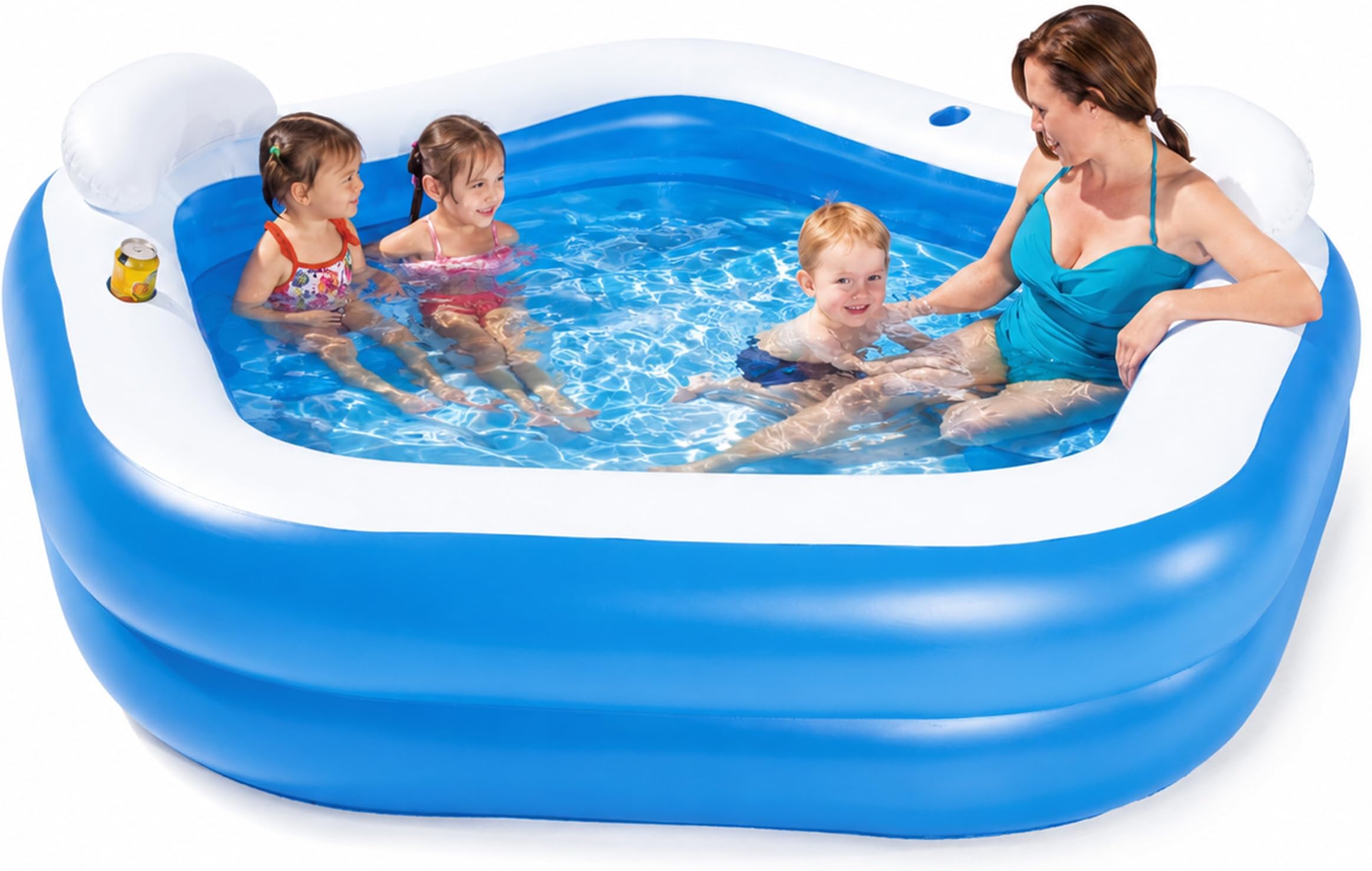 7' X 6'9" X 27"/2.13M X 2.06M X 69Cm Family Fun Pool