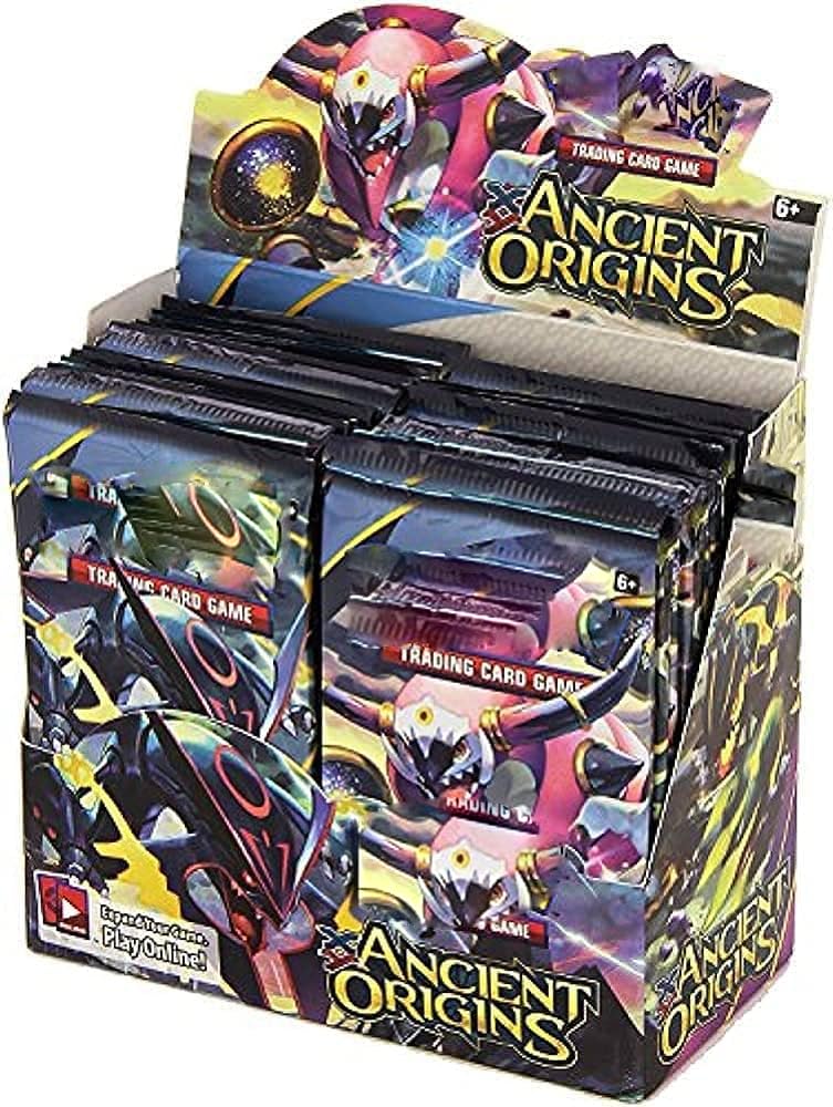 Pokemoon TCG 50-Card Bundle – 5 Packs of 10 Random Cards | Includes Rare, Holo, & Common Carrds | Collectible Trading Board Games (ANCIANT ORIGIONS)