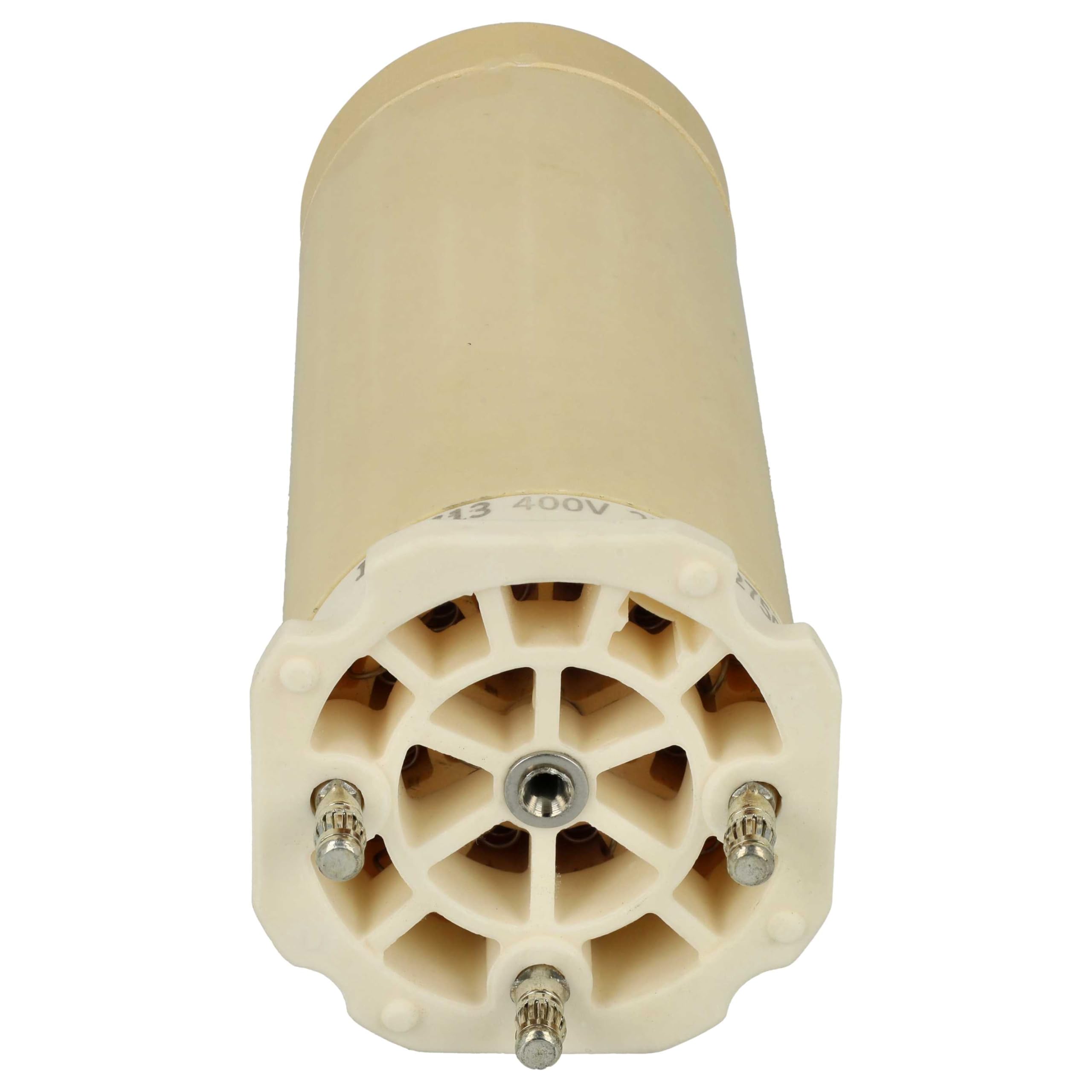 vhbw 2 x element grzejny zamiennik do Leister 114.418, 148.521, 148.518 do pistoletu spawalniczego na gorące powietrze - 5500 W, ceramiczny rdzeń grzewczy, 4,45 x 12,6 cm