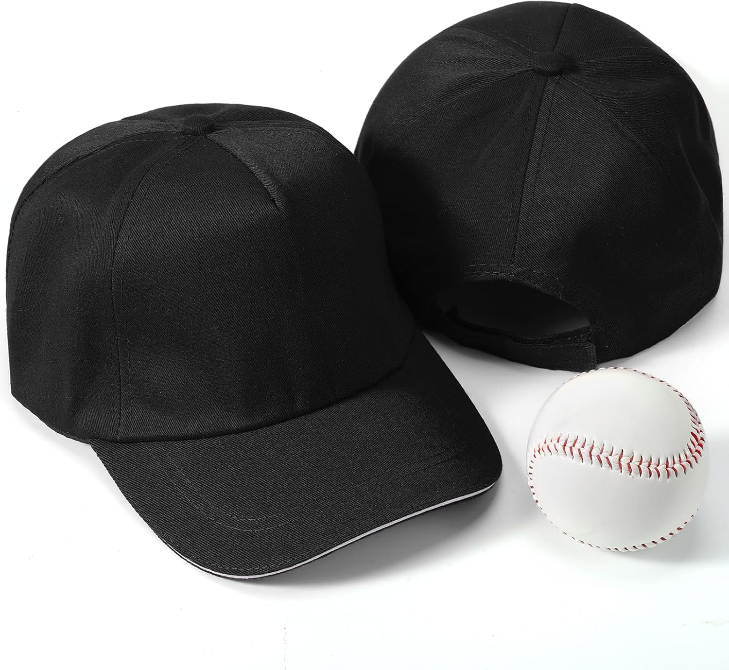 Kids Baseball Caps Youth Adjustable Plain Baseball Hats Cotton Blank Hats Bulk for Girls Boys Sport Team - Image 5