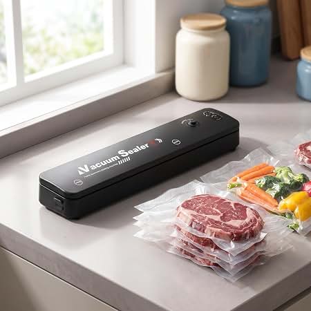 Amazon.com: Automatic Vacuum Sealer Machine, 5-In-1 Food Sealer
