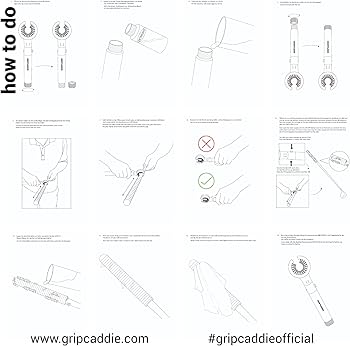 Amazon | gripcaddie ゴルフハンドルクリーニングブラシ/ゴルフ