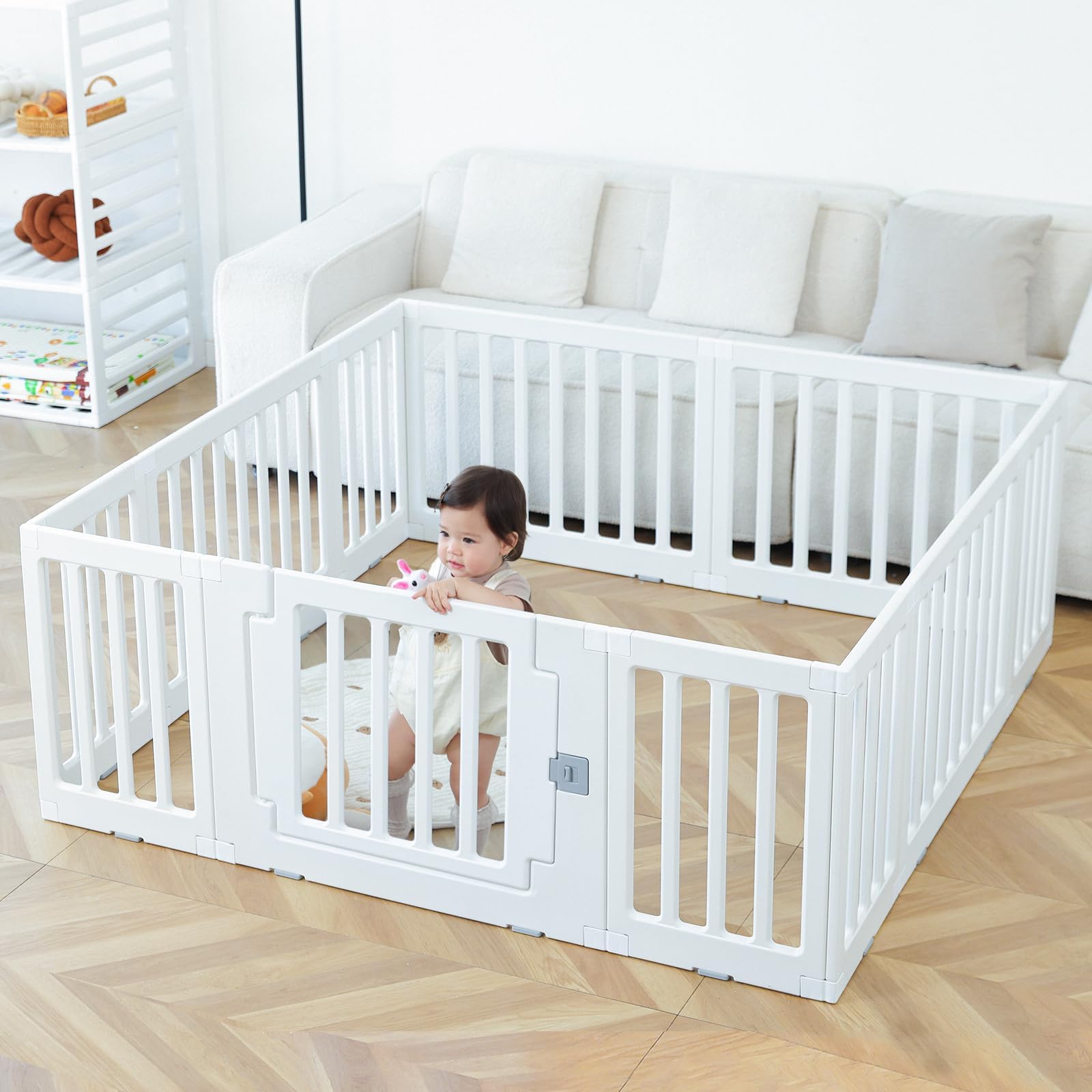 Gupamiga Playpen Baby Playpen Baby Safety Activity Centre for Indoor or Outdoor Use 150 x 150 cm PLP-WL071-11