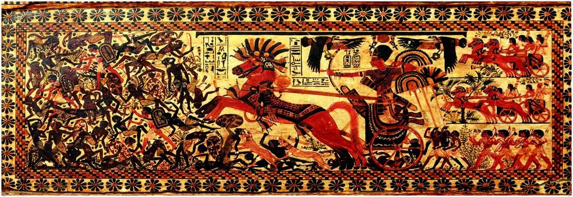 International Publishing 0802N25012B Classic Puzzle Tutankhamon in The Battle of Thebes