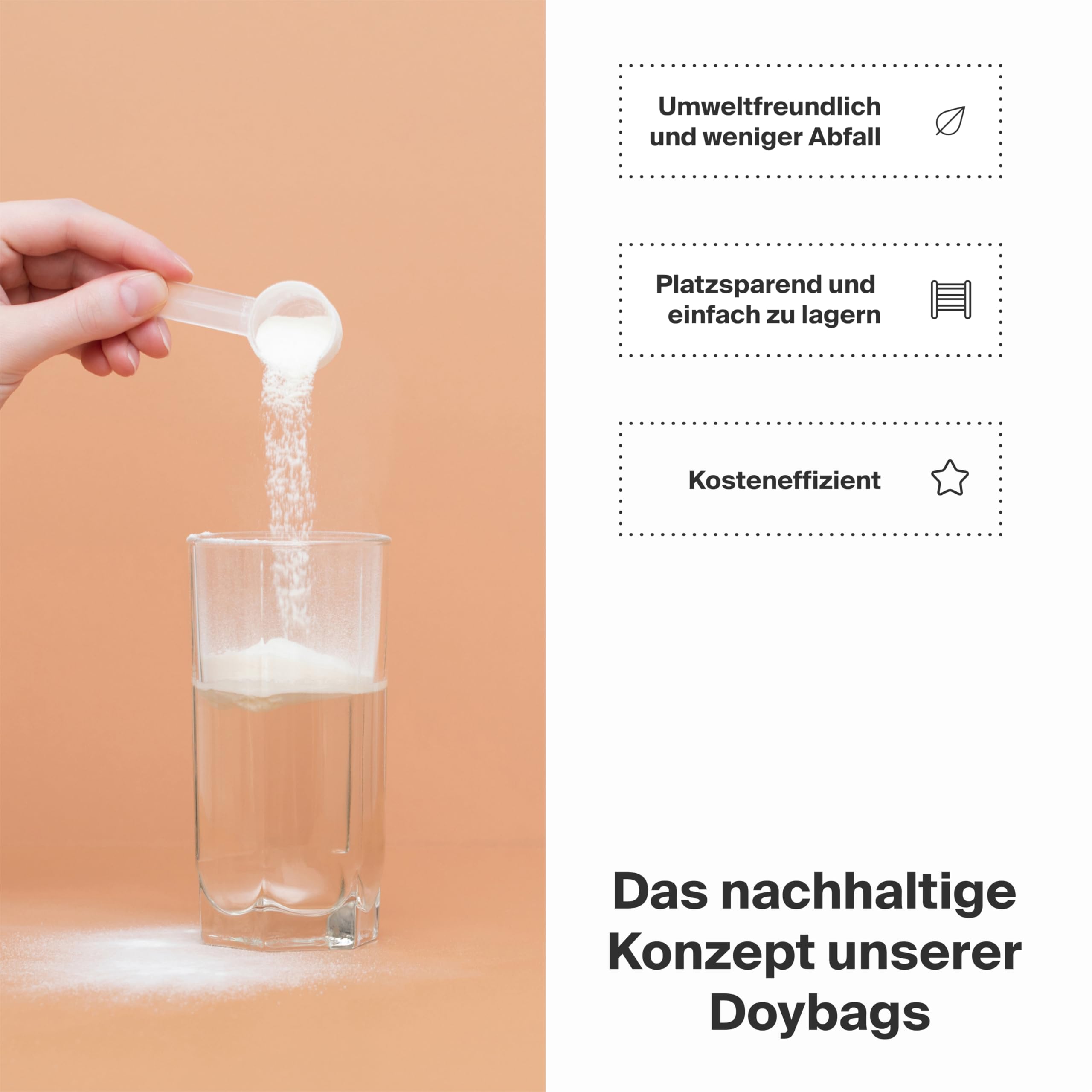 L-Glutamin Baobab Pulver 300 g Ballaststoffe aus Baobab Fruchtfleisch | Unterstützt Darmgesundheit & Verdauung | hochdosiert, 99%+ Reinheit, vegan & ohne Zusatzstoffe