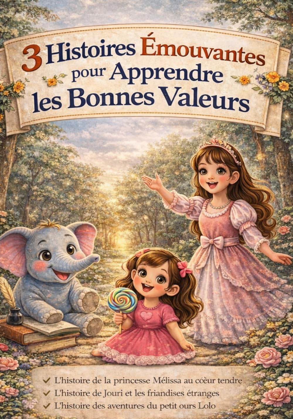 3 Histoires Magiques pour Apprendre les Bonnes Valeurs – Les aventures du petit éléphant Lulu et ses amis