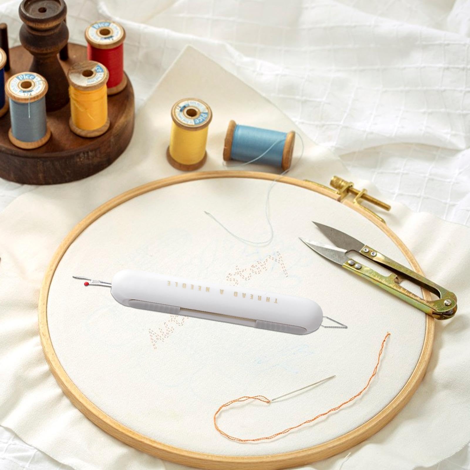 糸巻き 青べり 中鉢 糸巻き 青べり 中鉢