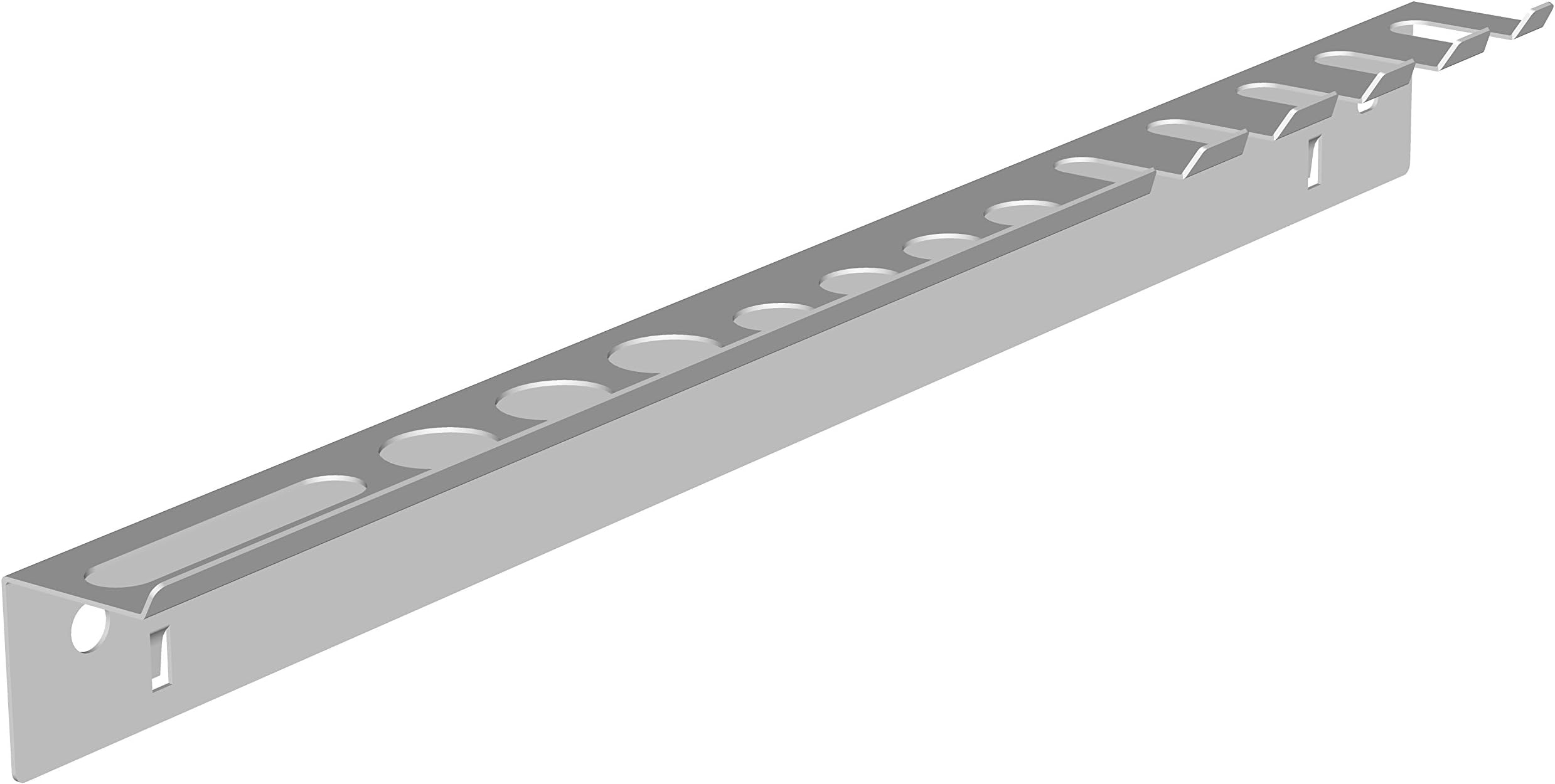 Werkzeug Wandhalterung 40cm - 18 Löcher Für Zangen, Schraubendreher & Hammer