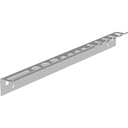 Panel De Acero Element System Barra de portaherramientas para panel perforado para herramientas, panel de placas perforadas, blanco, 11411-00002