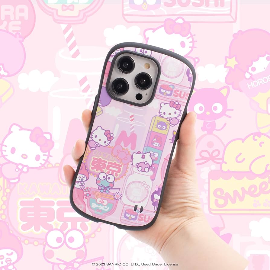hello_Kitty_._._　iPhone14 proケース　ピンク For Apple iPhone 14 Pro Max 13 12 11 Hello Kitty Cartoon