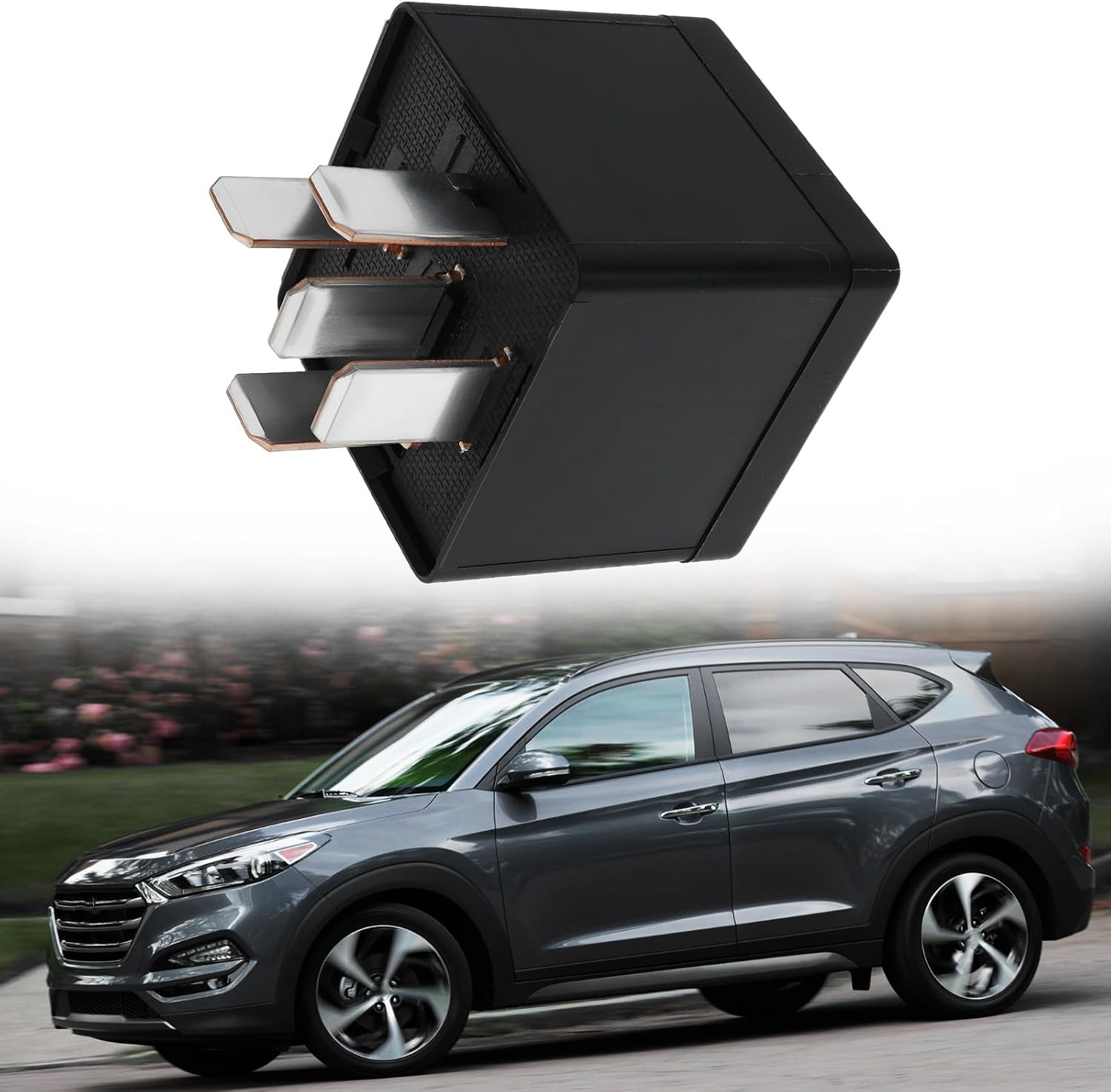 2Pcs Automotive Relay 5-Pin VF4-15F11 12VDC 40A/30A Replacement Car Vehicle Electrical