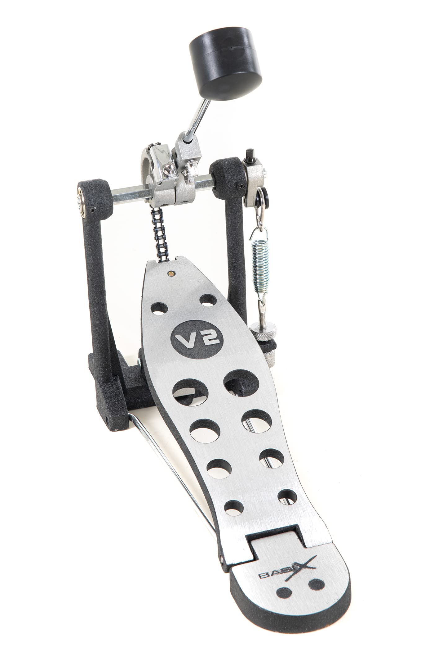 Pedale PD-100-V2 colonna doppia, in nero, granulato