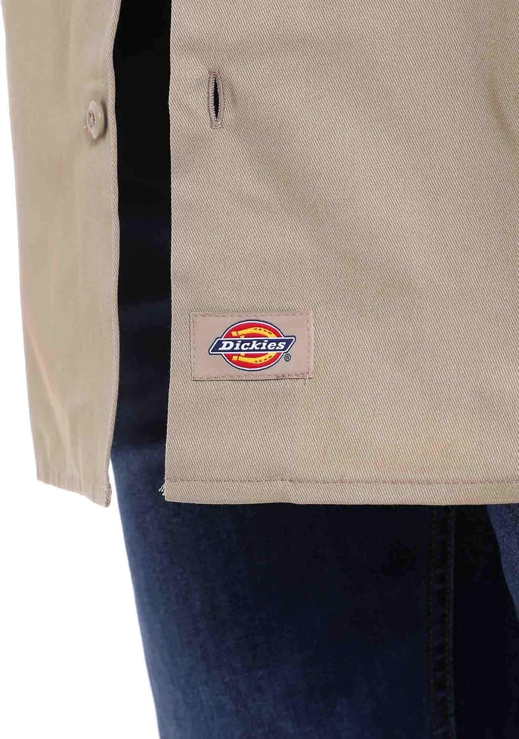 Dickies Men’s Short Sleeve Work Shirt – Durable Twill Button Down Shirts for Men, Lightweight Uniform for Daily Wear