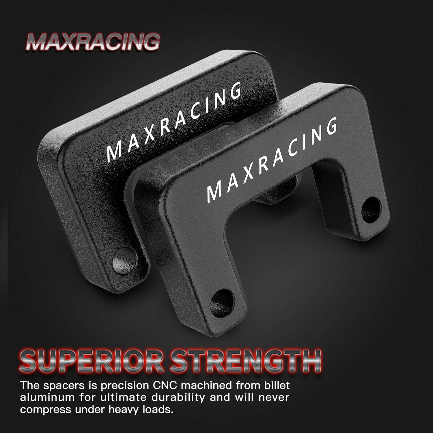 MAXRACING 1.5 Leveling Lift Kit Compatible with 2007-2025 Sierra Yukon XL1500 Avalanche Silverado Suburban 1500 Tahoe