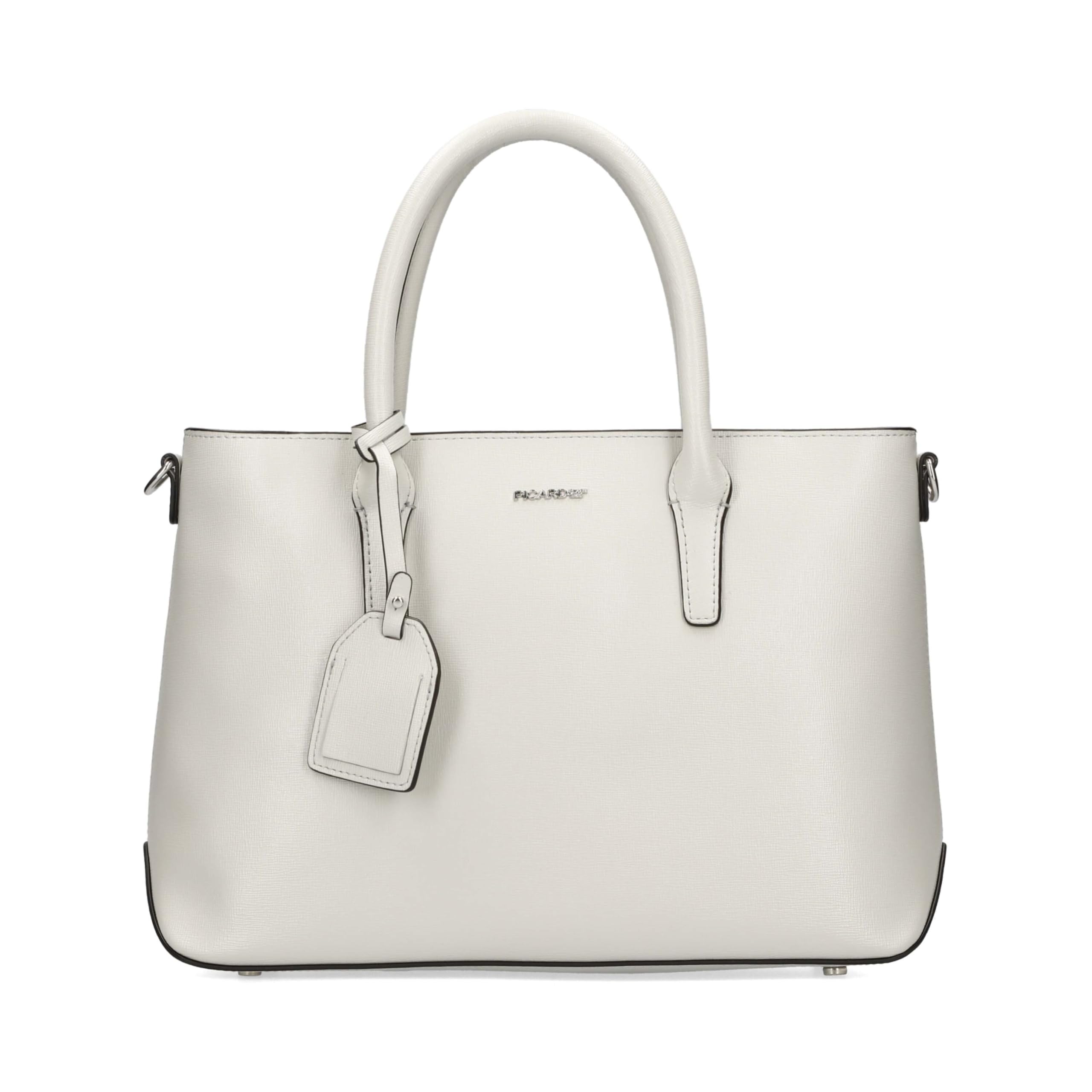 Picard Superstar Women's Shopper Made of Real Leather, Small, with Zip, Shopper for Everyday Use, Shark, One Size