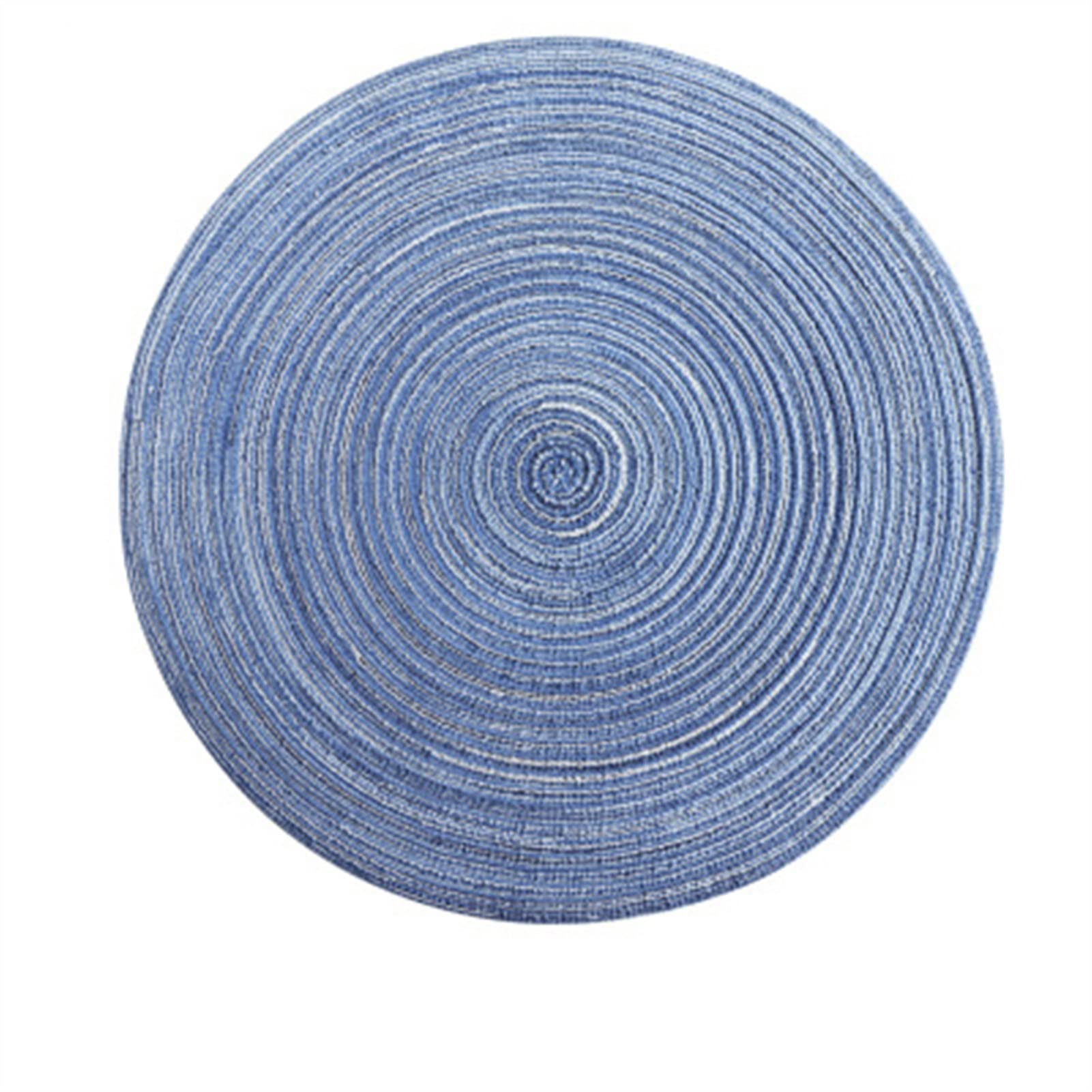 Set de table rond en ramie de 4, 6 ou 8 pièces pour isolation thermique de cuisine