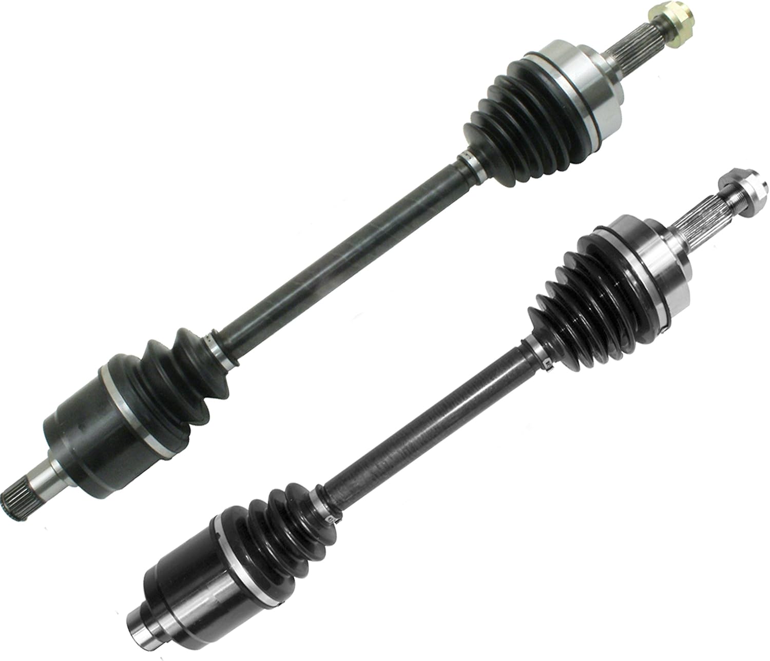 DTA DT1201220111 Front CV Axle Drive Shafts Compatible with 2004 2005 2006 Acura TL With Automatic Trans Only, 2003 2004 2005 2006 2007 Honda Accord 3.0L V6 Only; Will Not Fit Manual