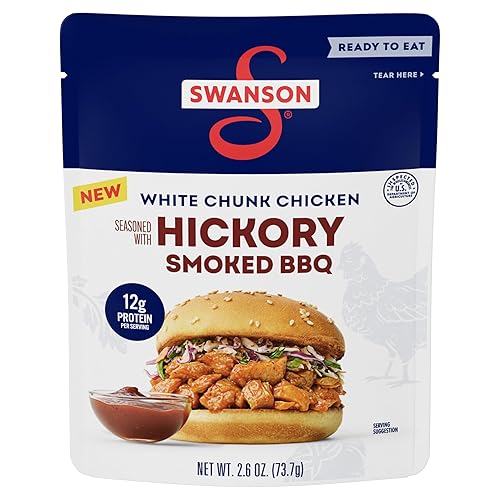 Miniatura 105 de Swanson White Premium Chunk Pechuga de pollo enlatada en agua, pollo completamente cocido, lata de 4.5 onzas