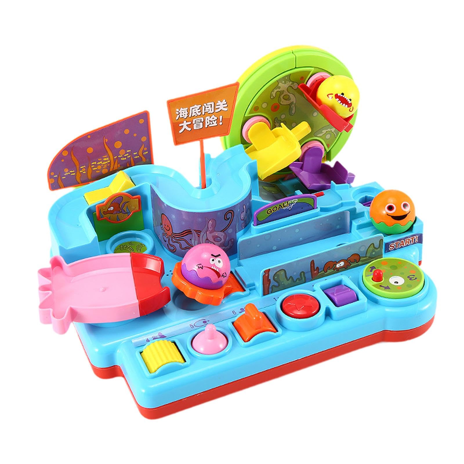 LR Decor E-Shop Underwater Adventure Marble Run Toy for Kids Ages 4-8 Years Boys GiLRDES-image-42