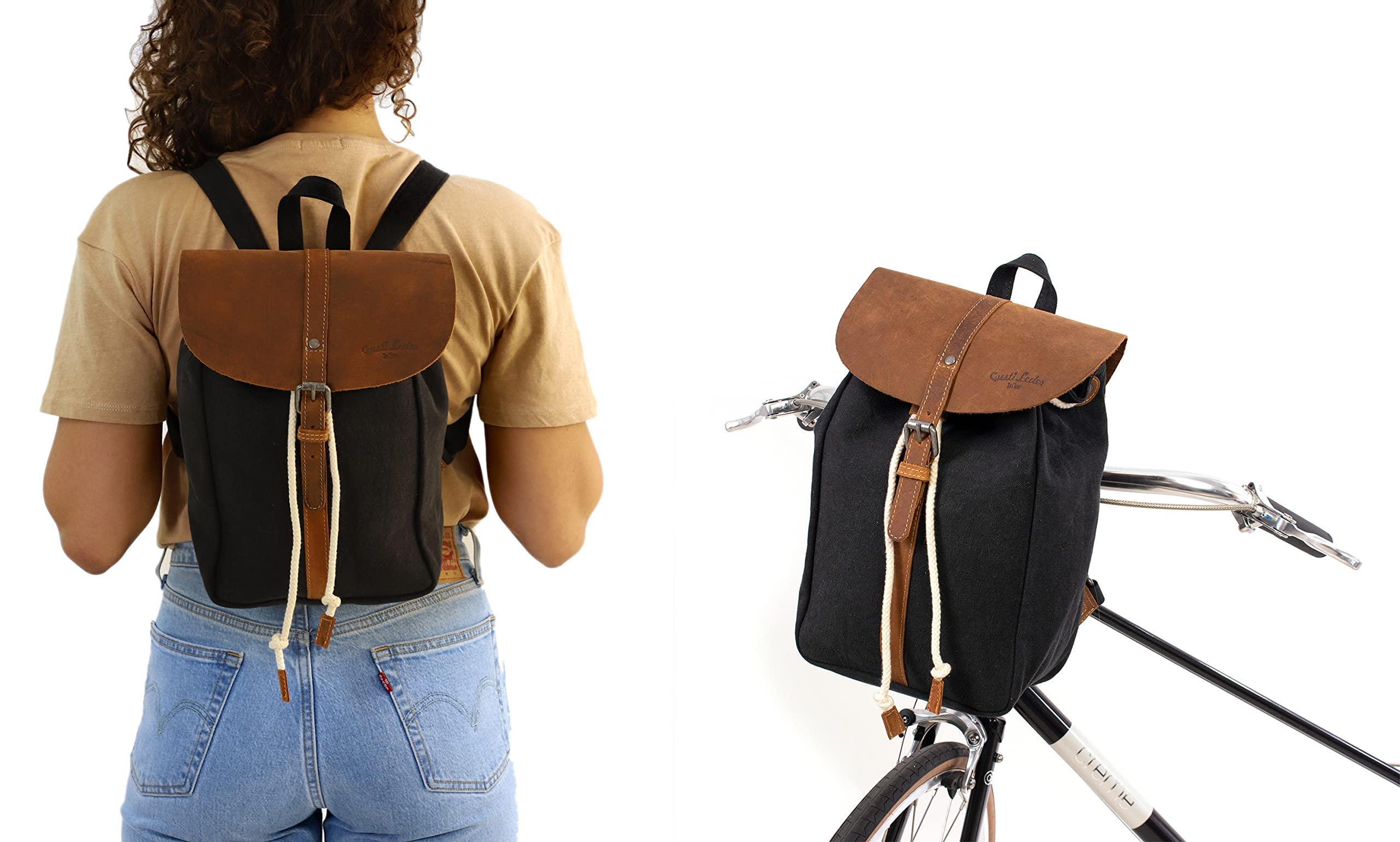 Gusti Sacoche Camille D. de guidon Sac à dos de ville Sac à