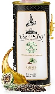 Chekko Cold Pressed Castor Oil Edible (Arandi) 200ml | 100% Pure & Natural Wood Pressed Virgin Castor Oil for Hair & Skin ... Price In India
