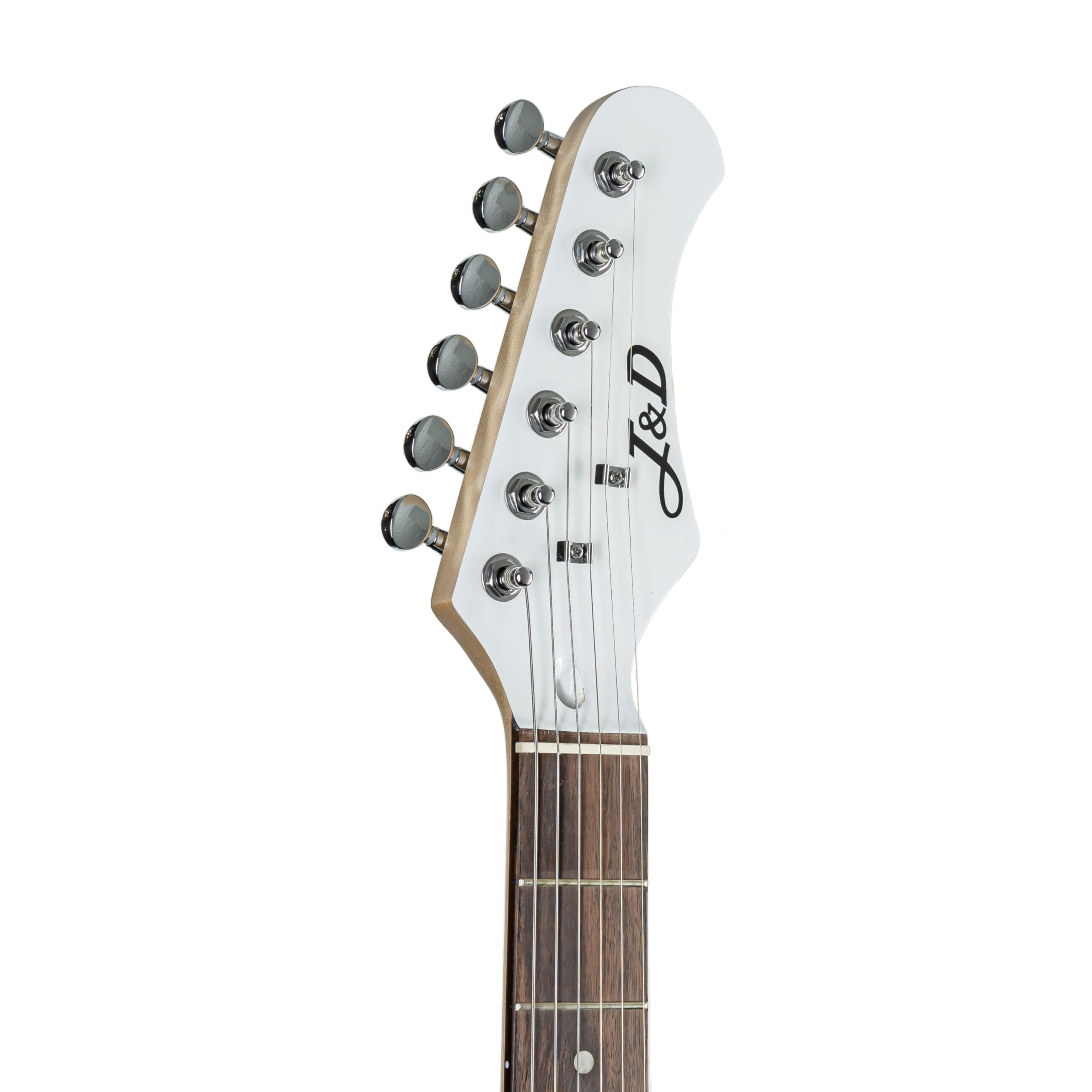 J & D ST II White - Guitare Électrique