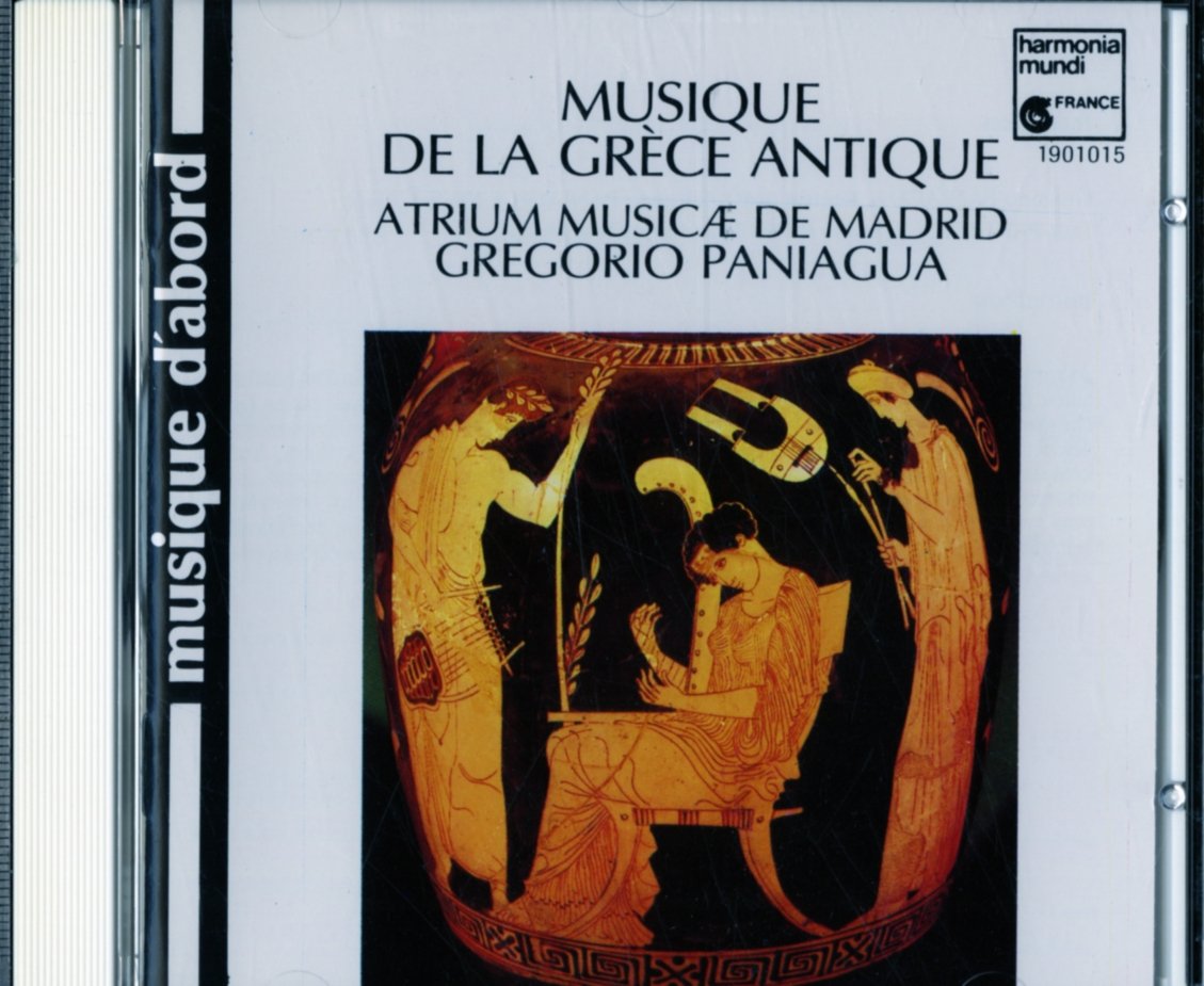 Musique De La Grece Antique [Audio CD] Paniagua, G-Atrium Musicae De M