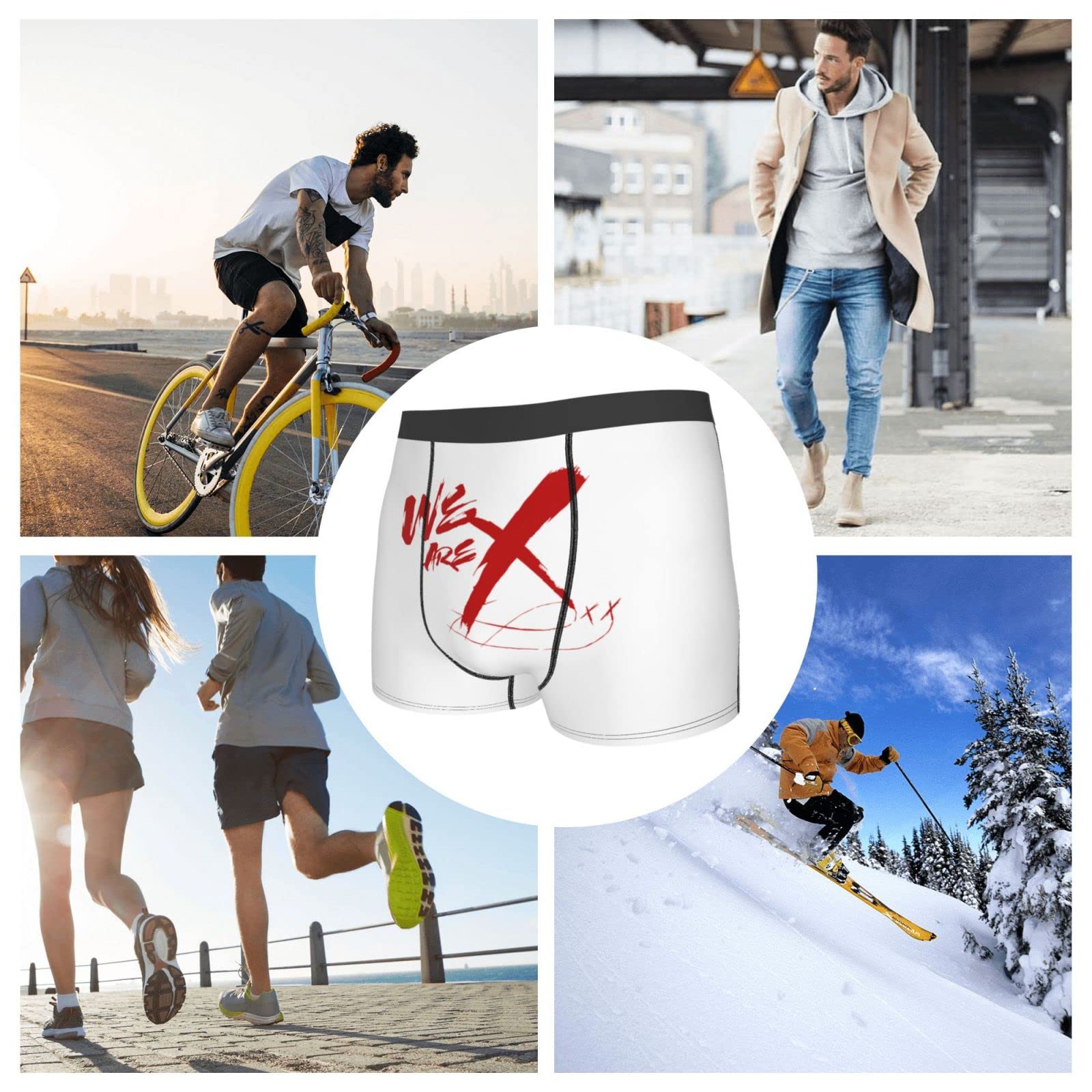 ec melodiボクサーパンツ ボクサーパンツ2枚セット【PANTS HOLIC】 ワンサイズ(S-LL) のびて包