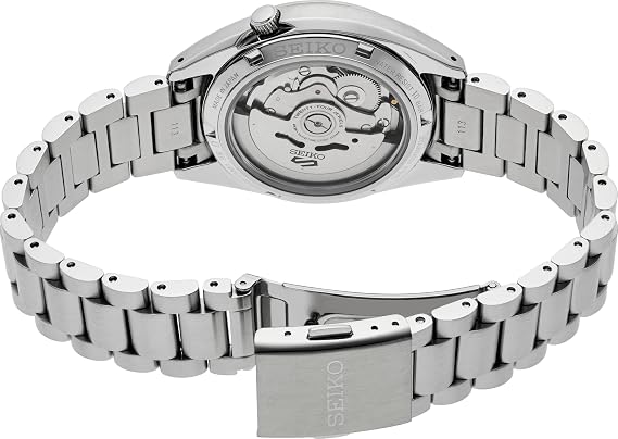 Seiko 5 Sport Men's Automatic Watch with Stainless Steel Case and Luminous Hands - Stylish Watch Gold