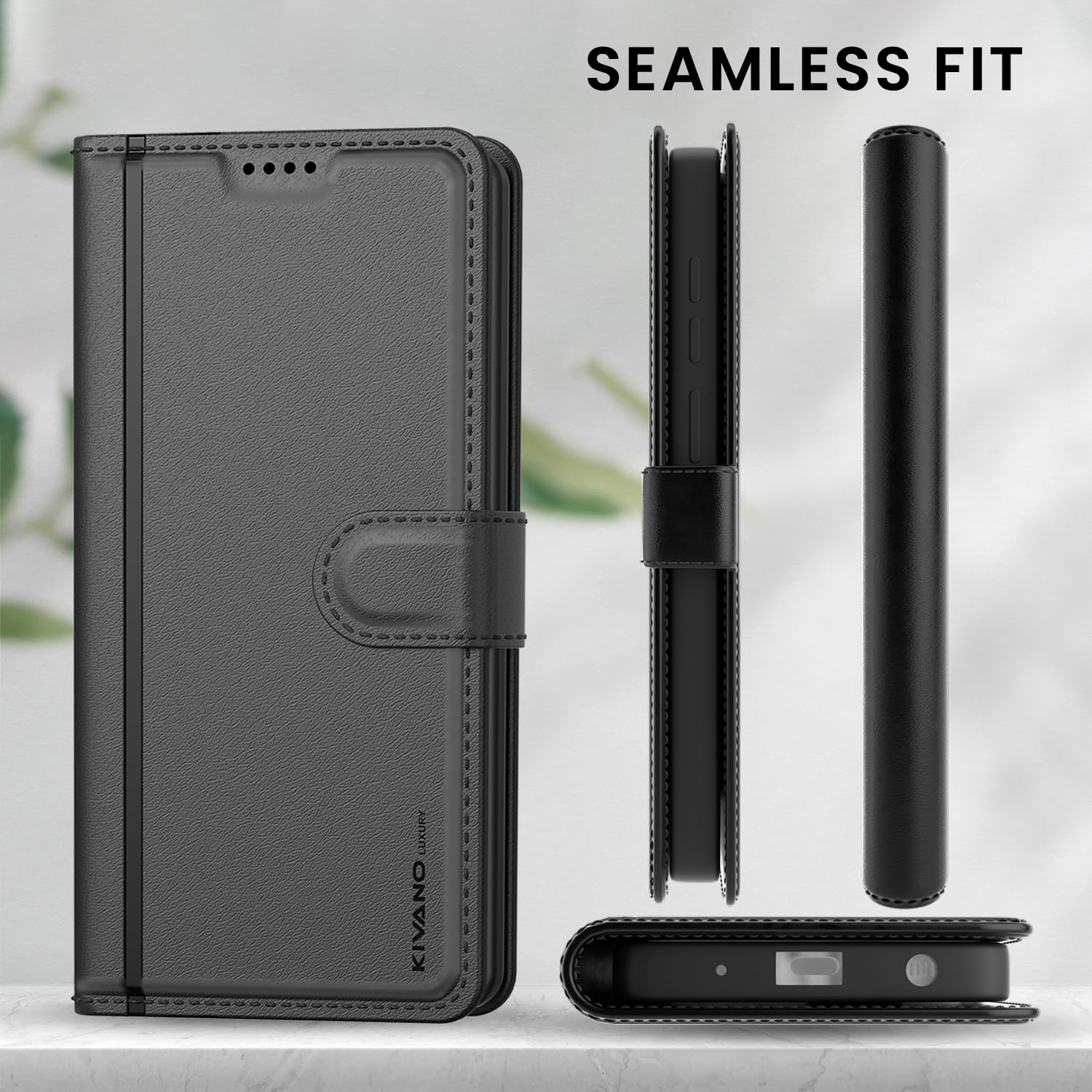 KIVANO LUXE Leather Flip Case for Redmi Note 12 Pro 5G -9