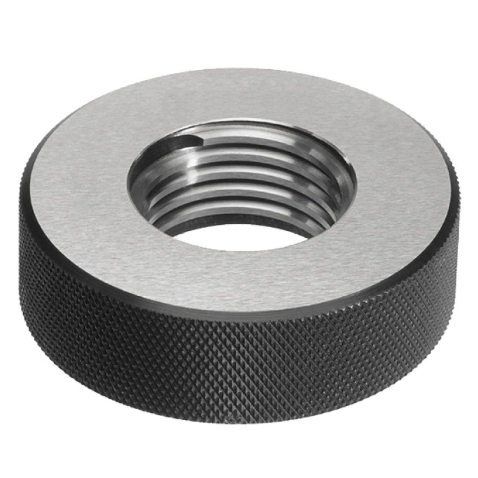 ASIMETO Gut-Gewindelehrring M10 6g metrisches ISO-Regelgewinde Lehrenstahl