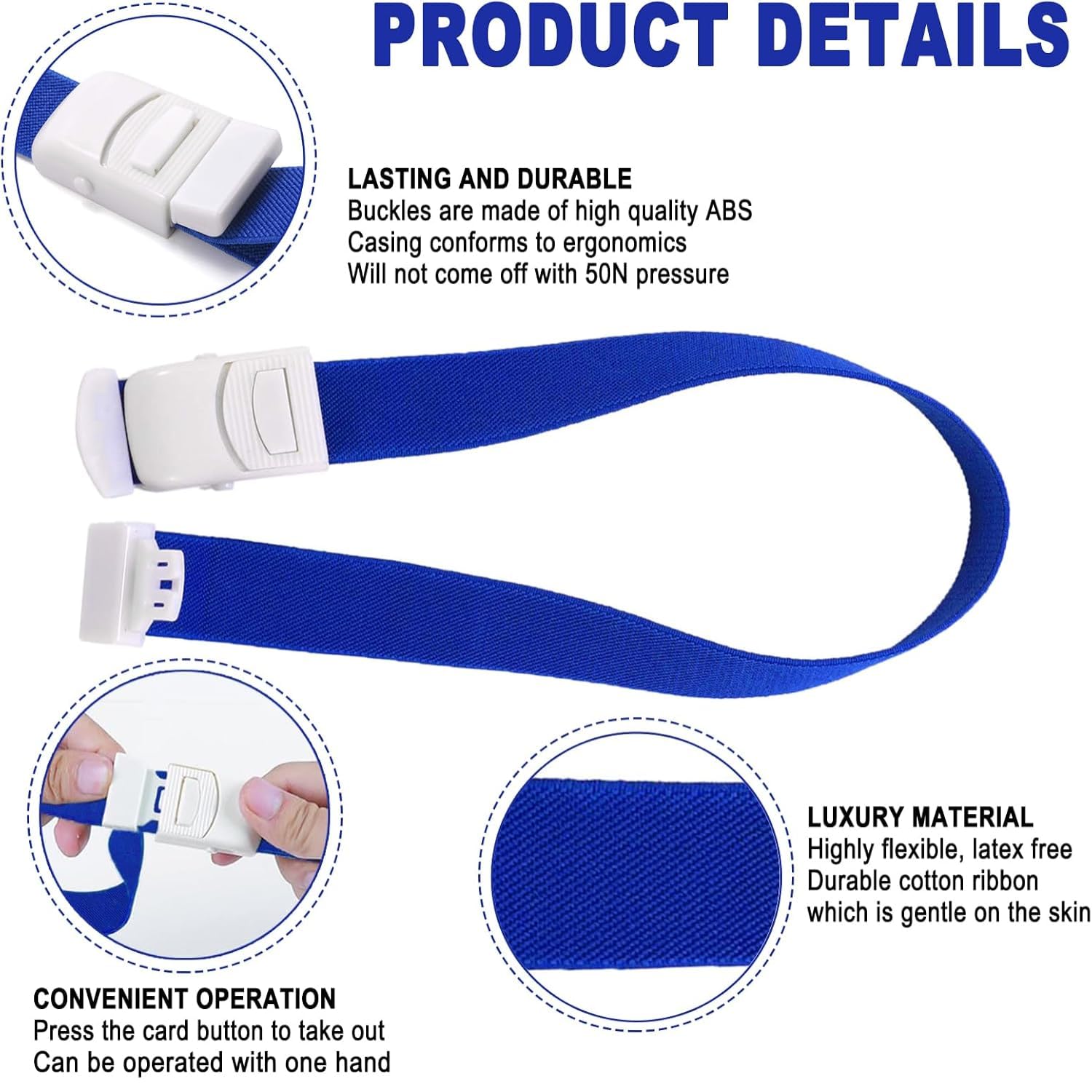 Tourniquets Emergency Buckle Band | Elastic First Aid Tourniquet for Single-Handed Use | Home, Outdoor, Camping, Hiking | Quick Hemorrhage Control | Medical-Grade Safety (10) Tourniquets Emergency Buckle Band | Elastic First Aid Tourniquet for Single-Handed Use | Home, Outdoor, Camping, Hiking | Quick Hemorrhage Control | Medical-Grade Safety (10)