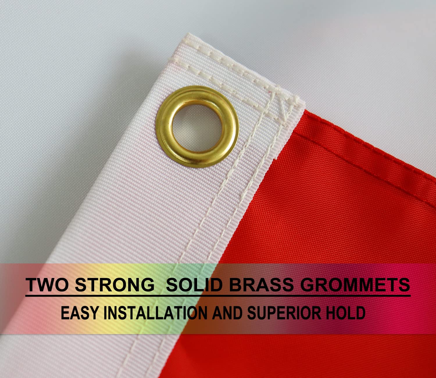 Heavy Duty Switzerland Flag 3x3 Ft, Longest Lasting Oxford Nylon 210D, 3X3Ft - Image 2