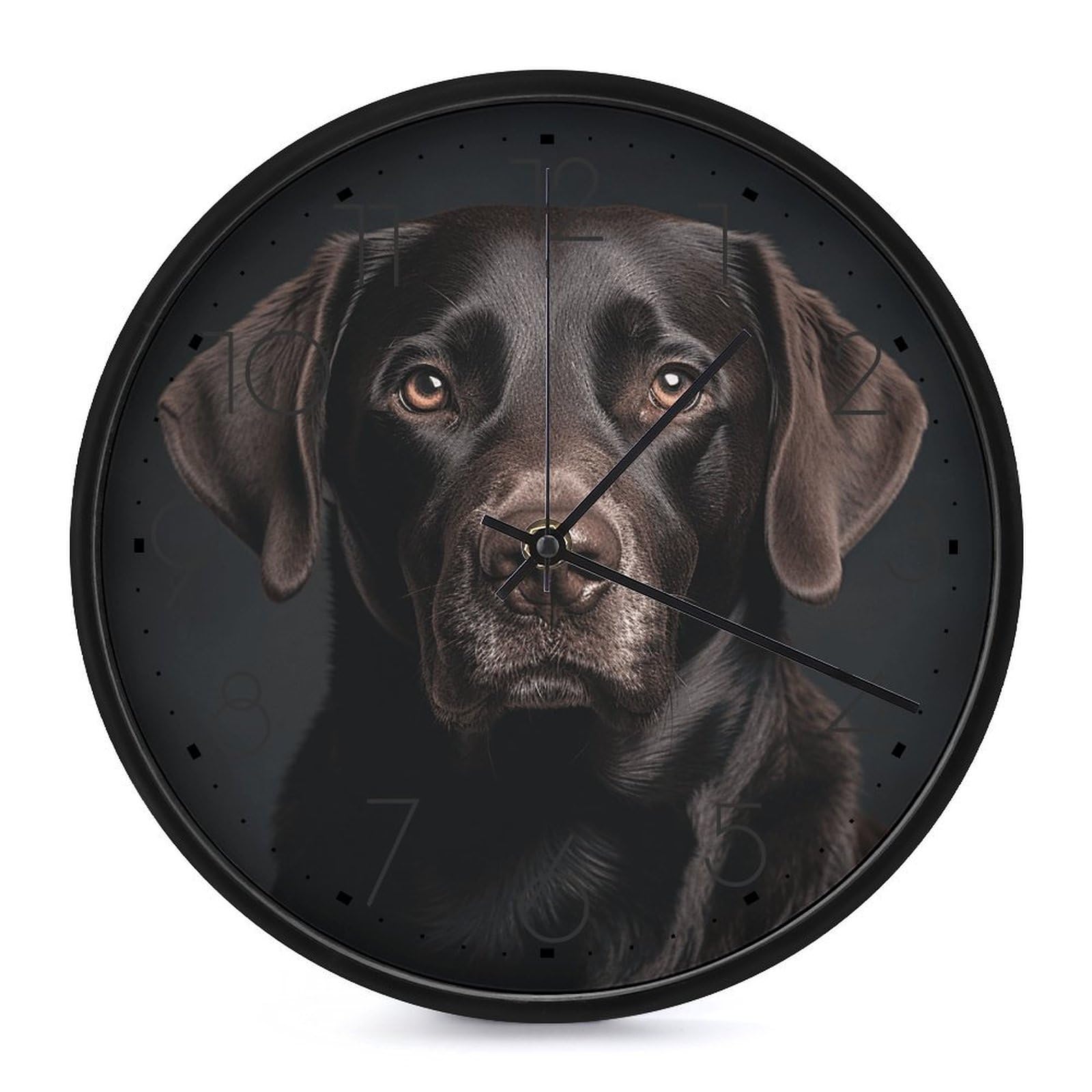 Horloge murale silencieuse sans tic-tac avec grand cadran