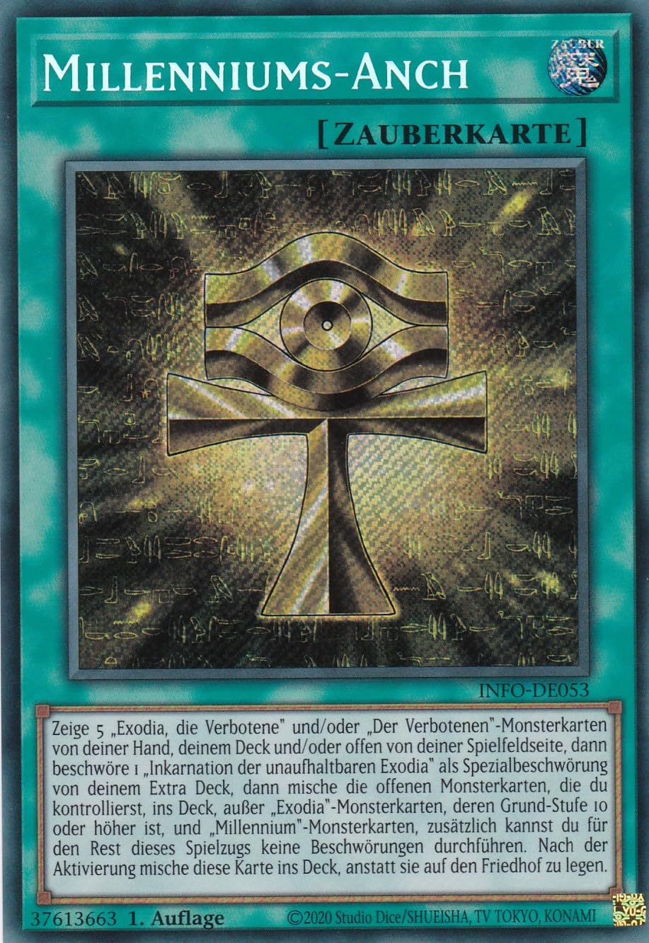 INFO-DE053 - Millenniums-Anch - Secret Rare - Deutsch - 1. Auflage