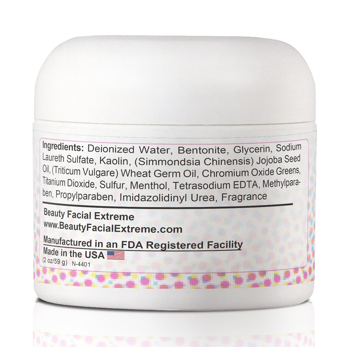 Acne Treatment Clay Mask Clears Away Clogged Pores, Blackhead